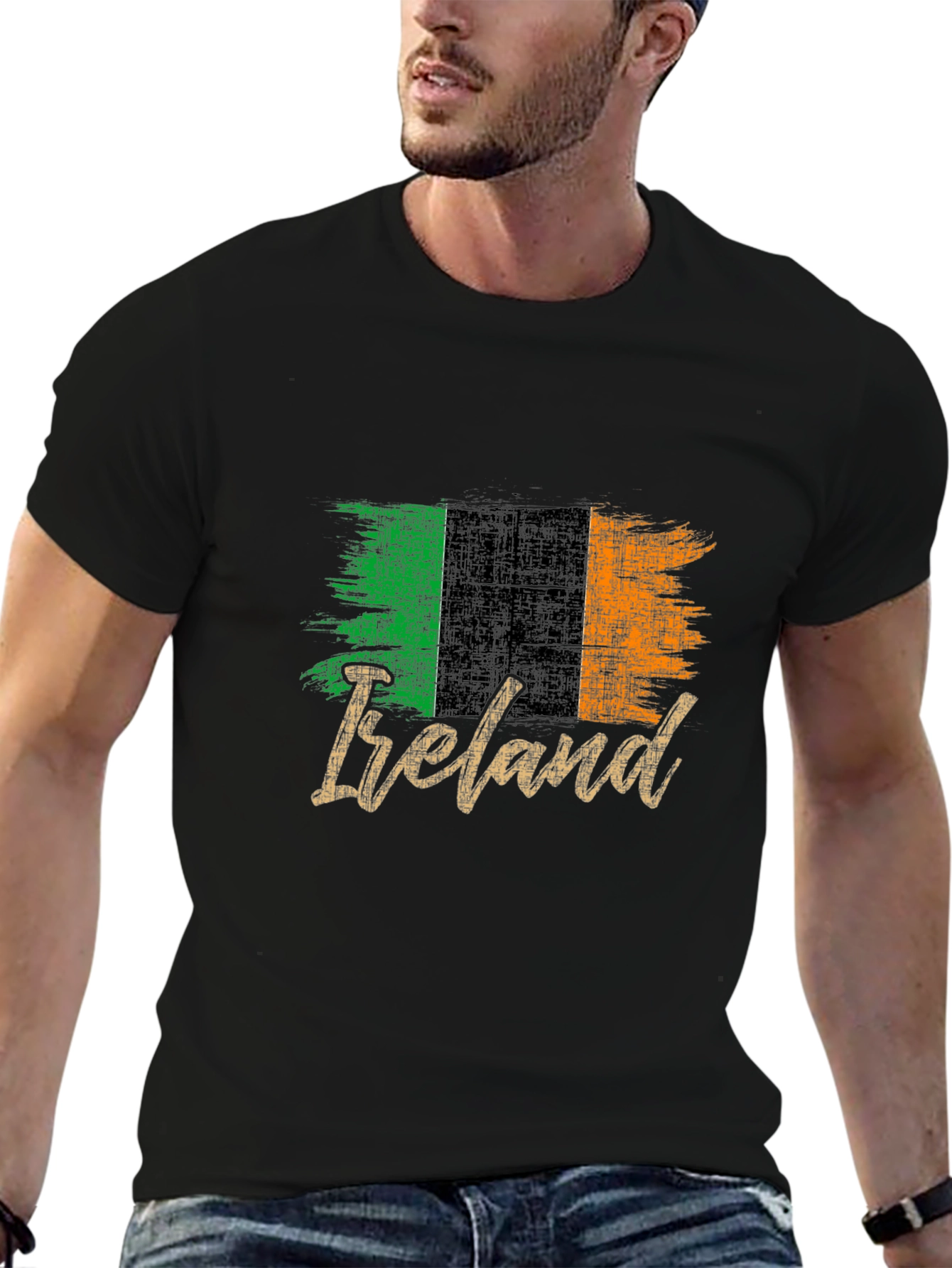 Ireland Flag Graphic Tee - Irish Pride Shirt