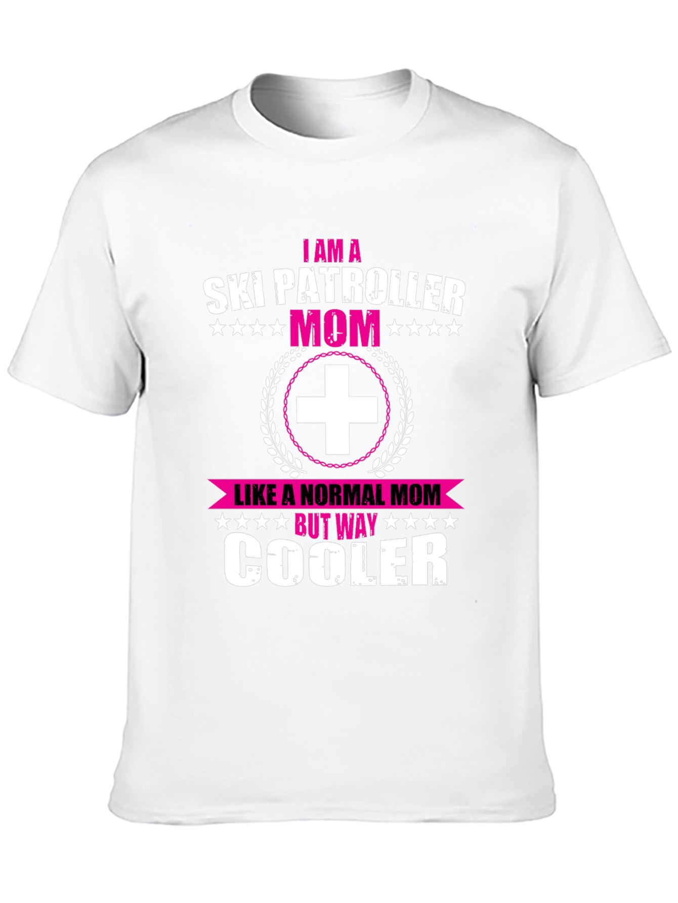 Ski Patrol Mom Graphic Tee - Cool Mom Edition