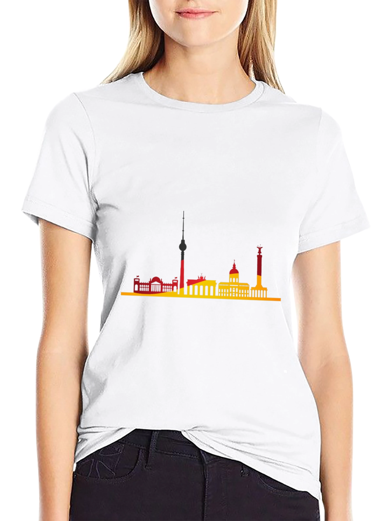 Berlin Skyline Graphic Tee