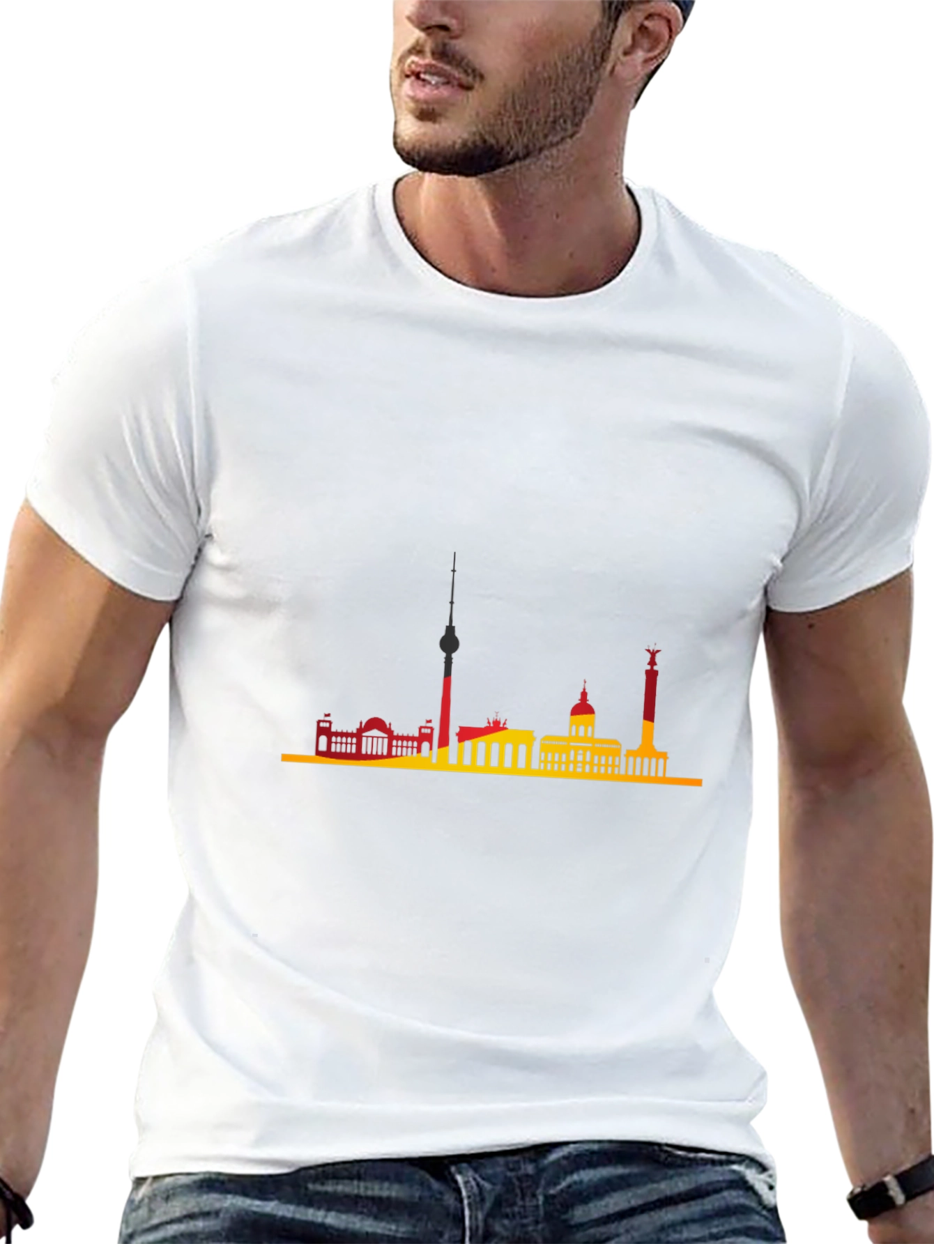 Berlin Skyline Graphic Tee