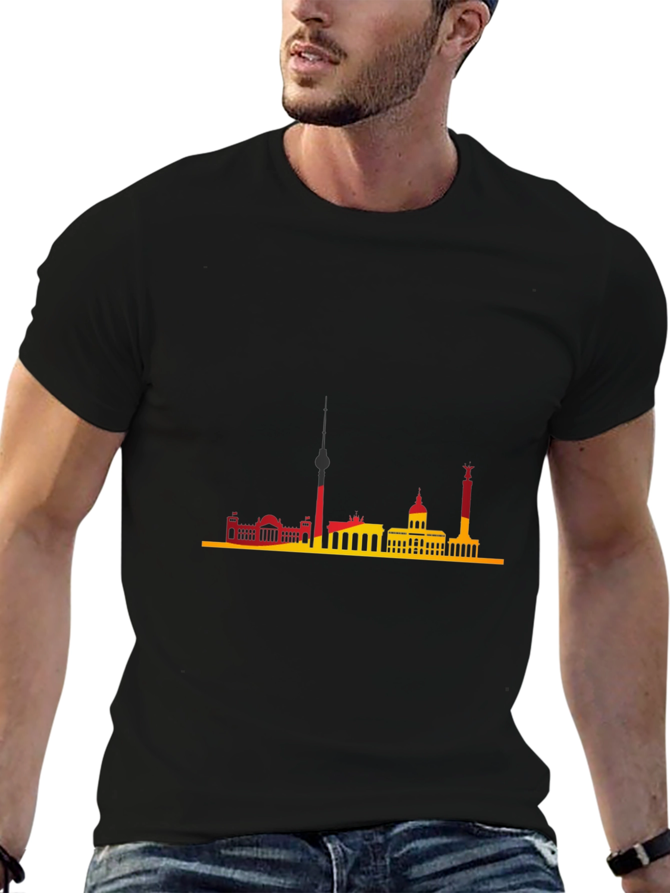 Berlin Skyline Graphic Tee