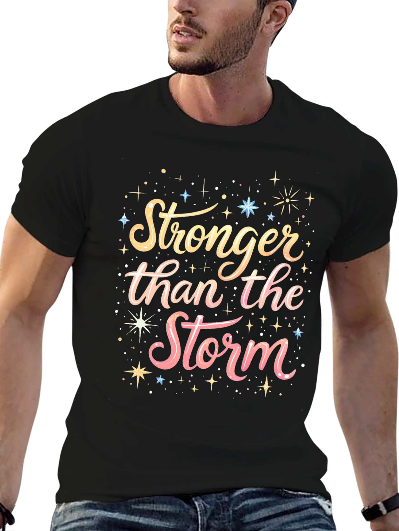 Stronger Than The Storm Graphic Tee