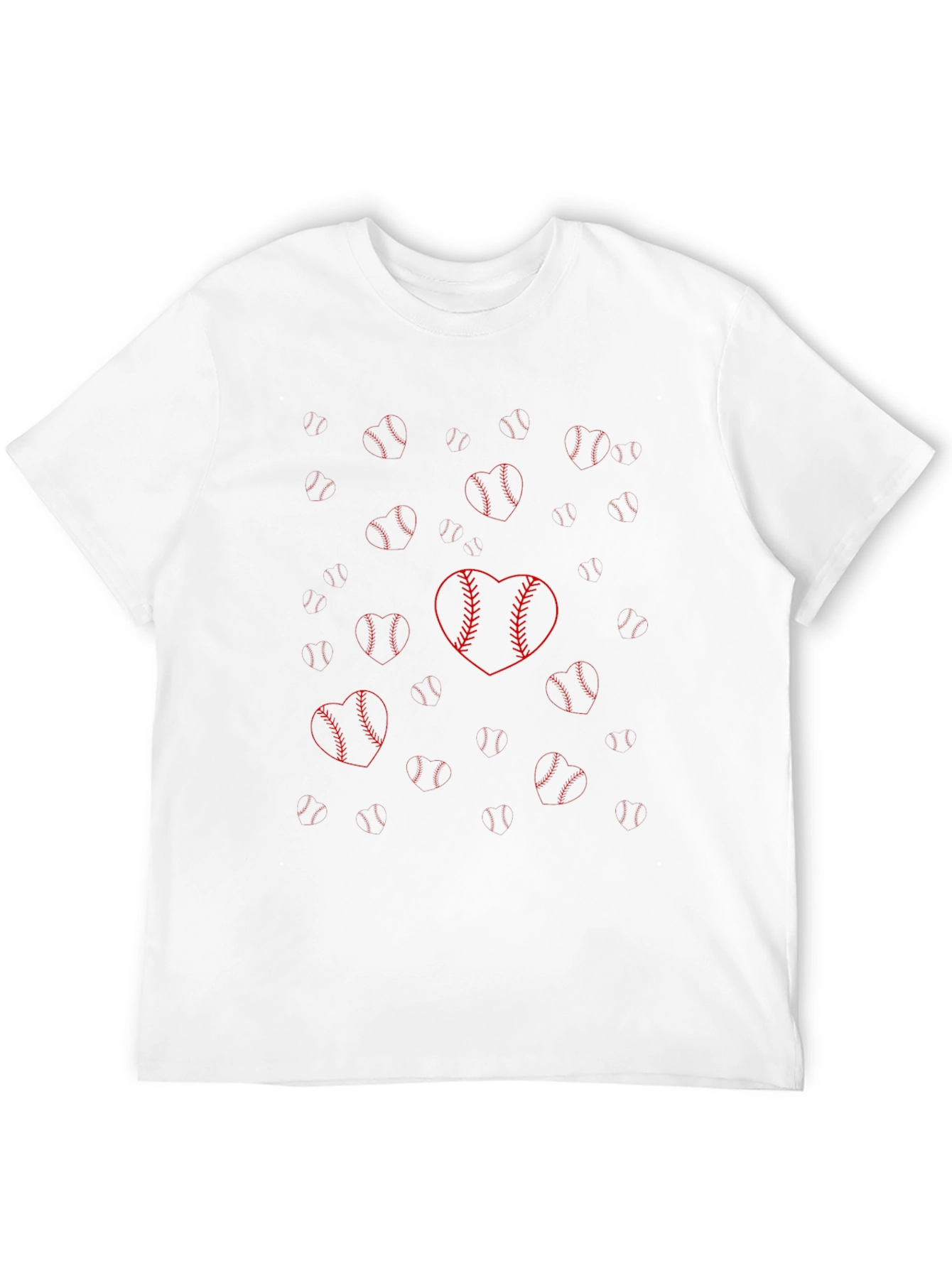 Baseball Heart T-Shirt - Love of the Game Tee