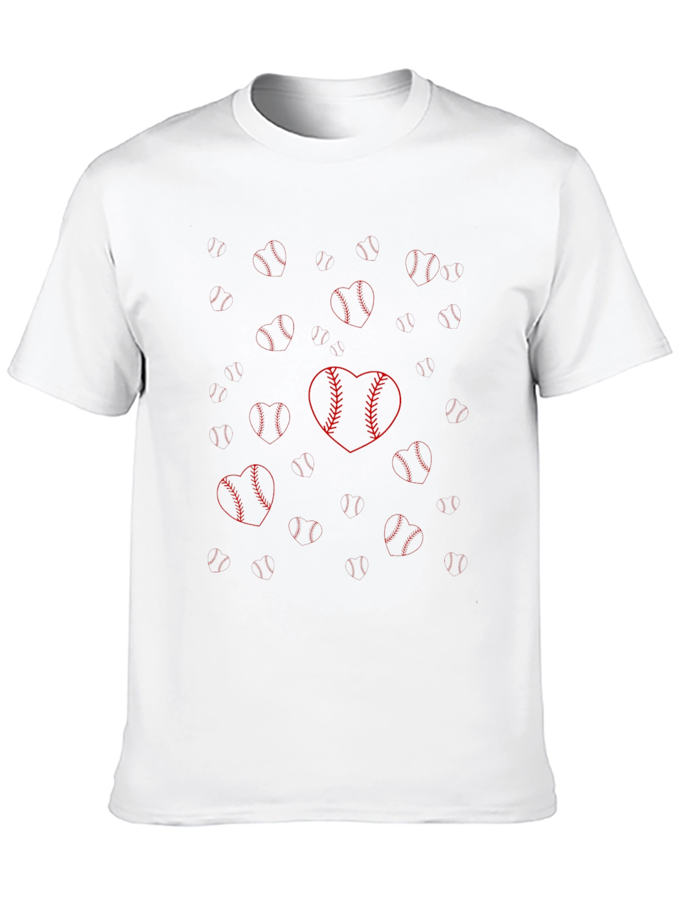 Baseball Heart T-Shirt - Love of the Game Tee
