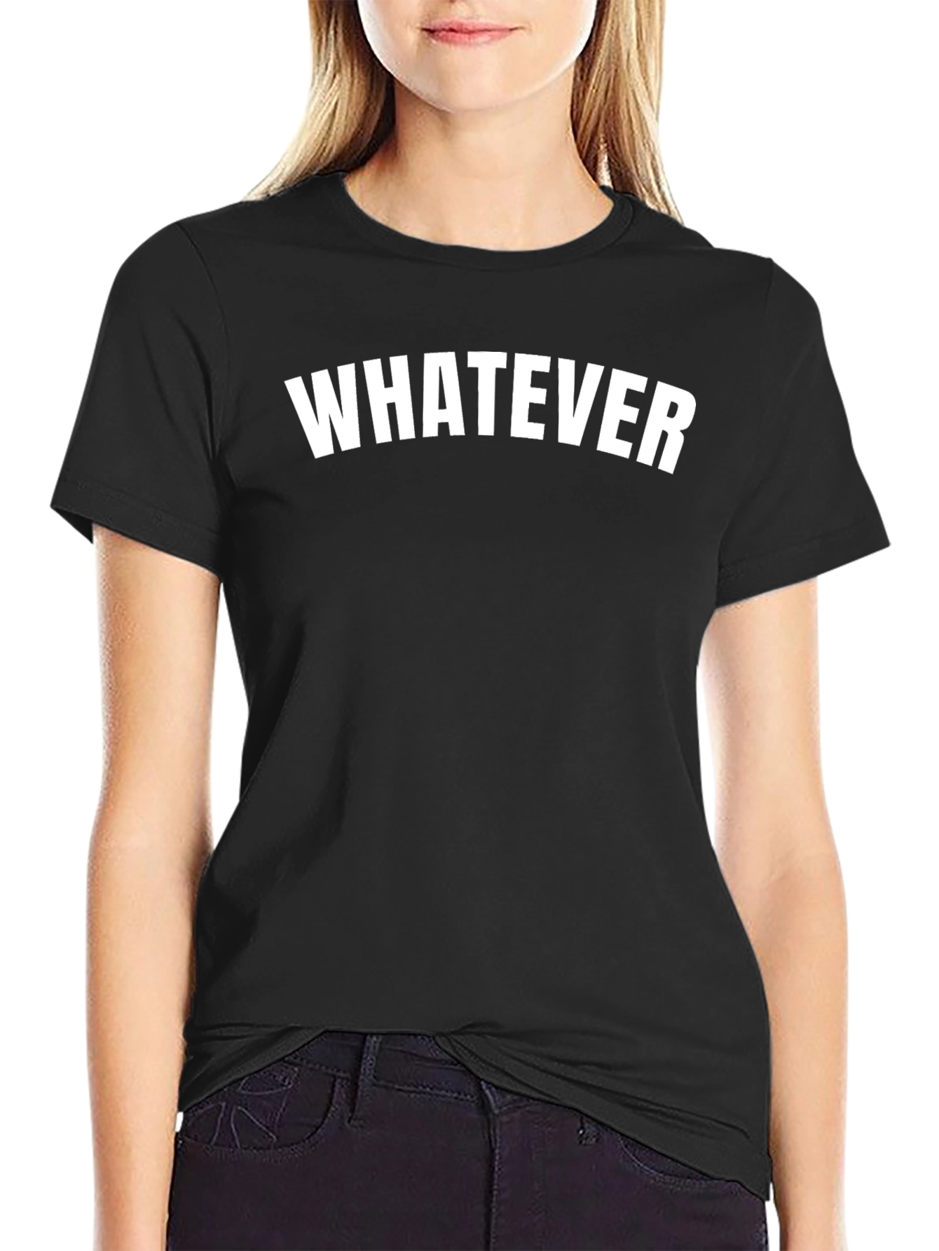 Whatever Graphic T-Shirt - Casual Cotton Tee