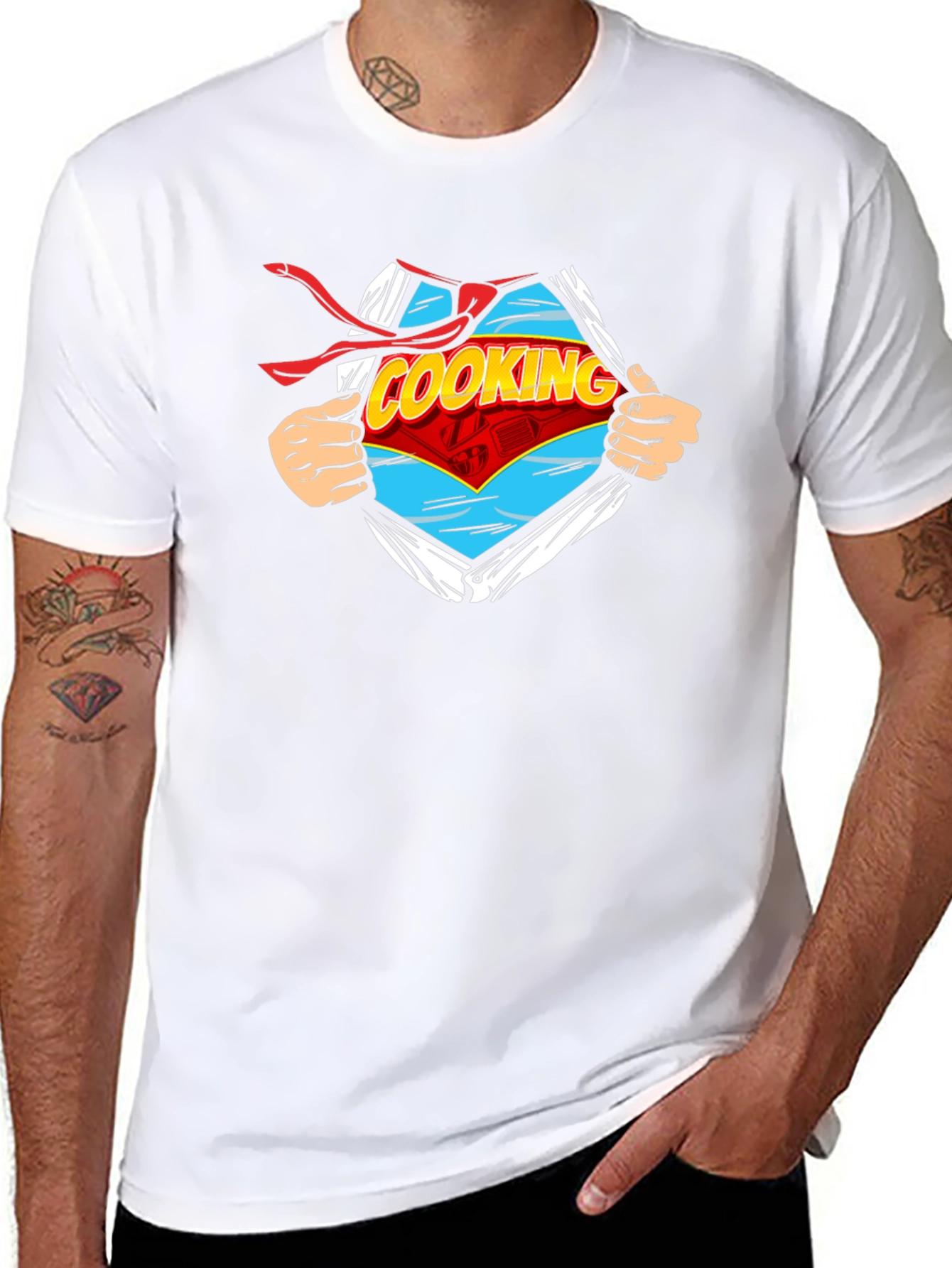Cooking Superhero T-Shirt - Cook Apparel