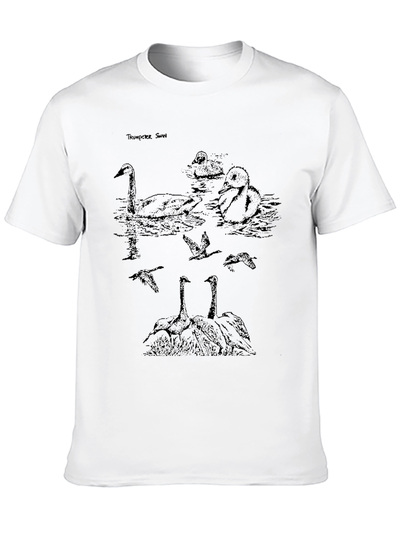 Trumpeter Swan Graphic T-Shirt