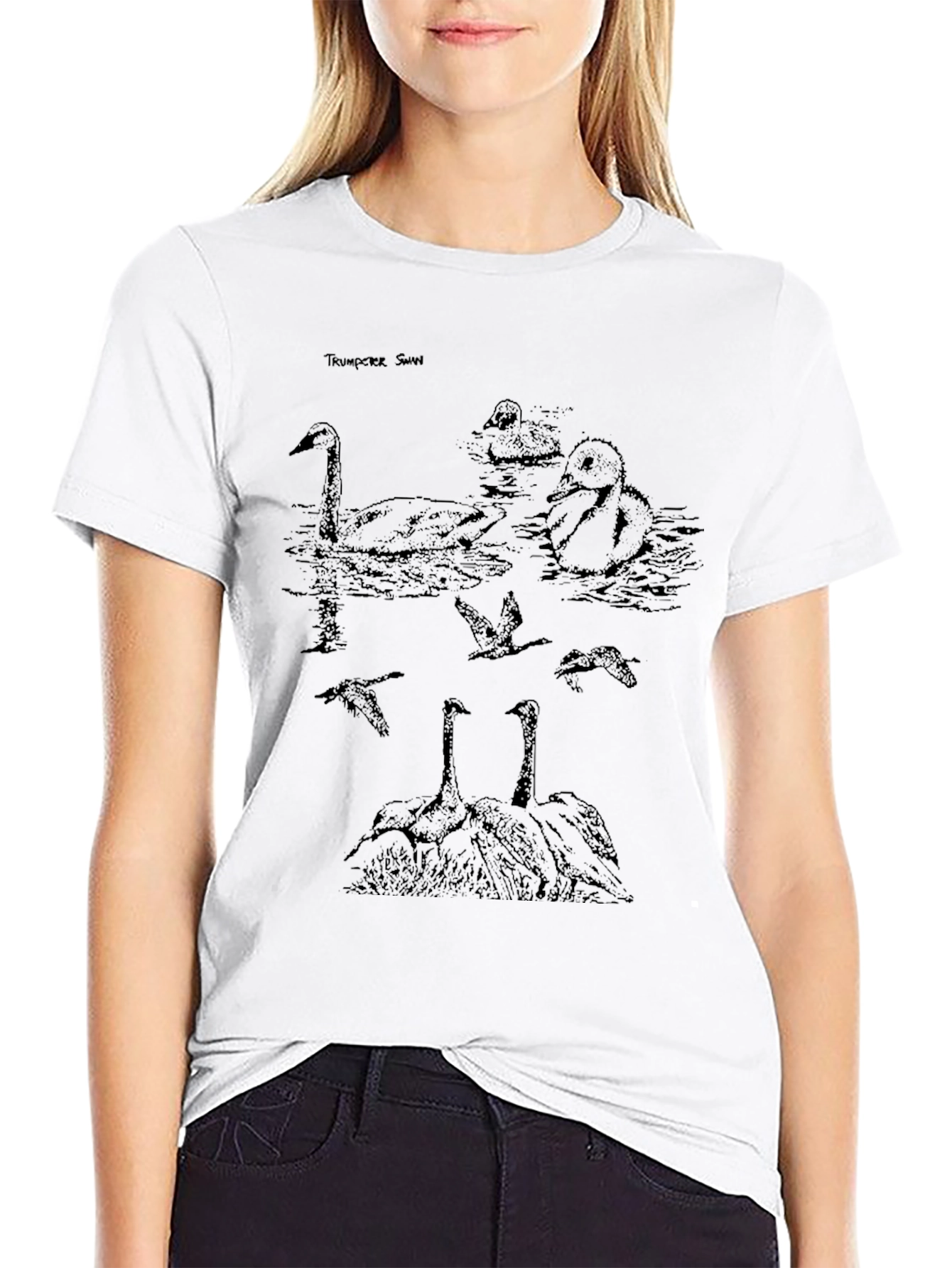 Trumpeter Swan Graphic T-Shirt