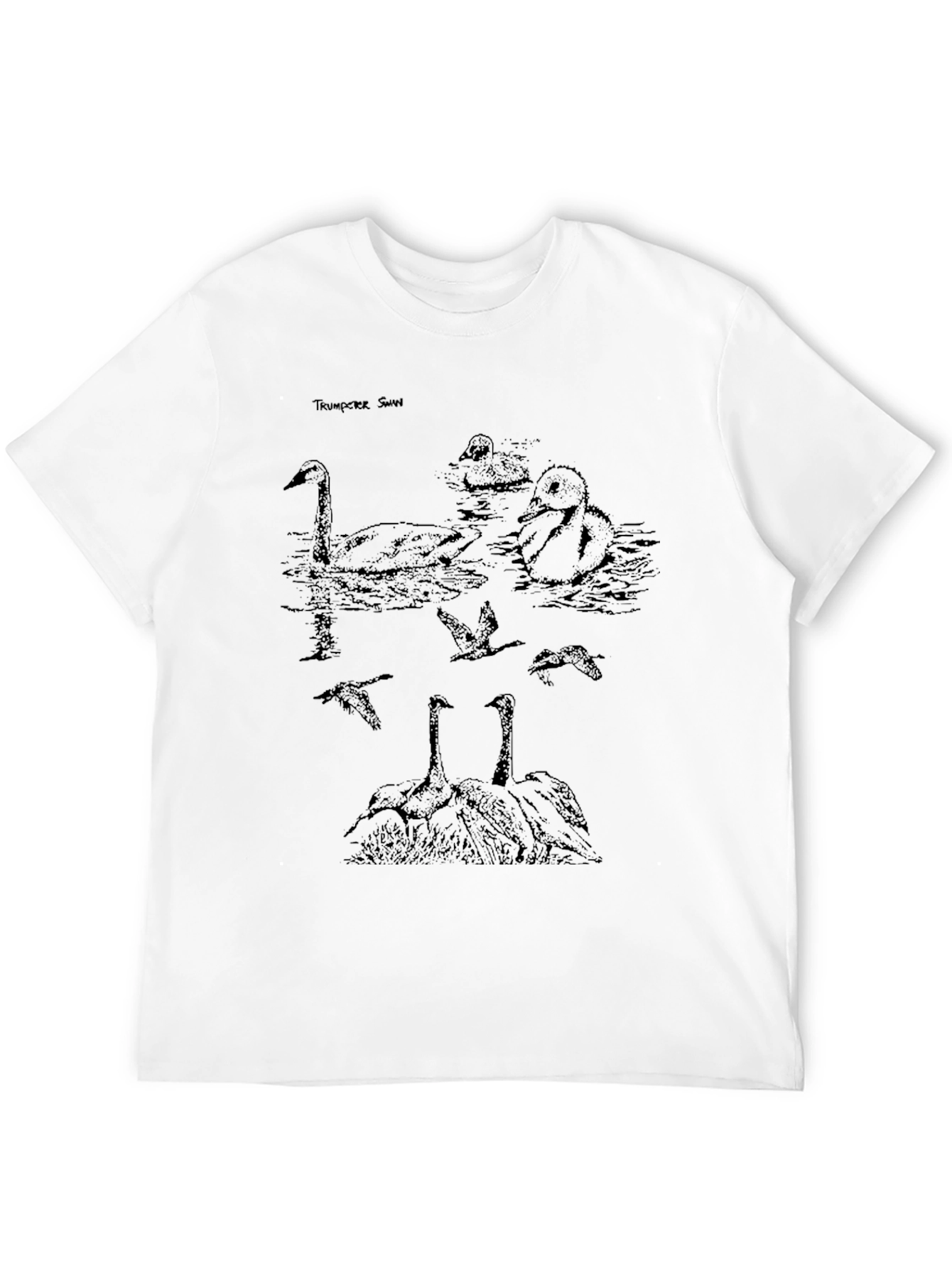 Trumpeter Swan Graphic T-Shirt