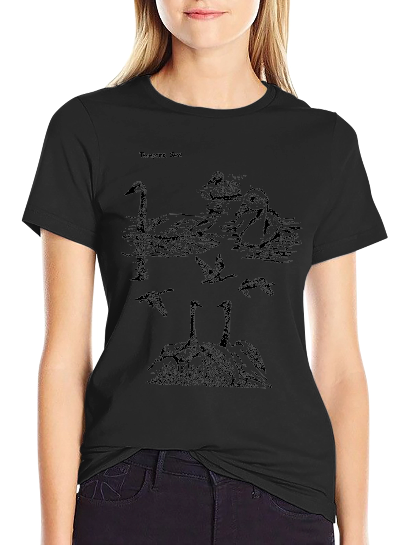 Trumpeter Swan Graphic T-Shirt