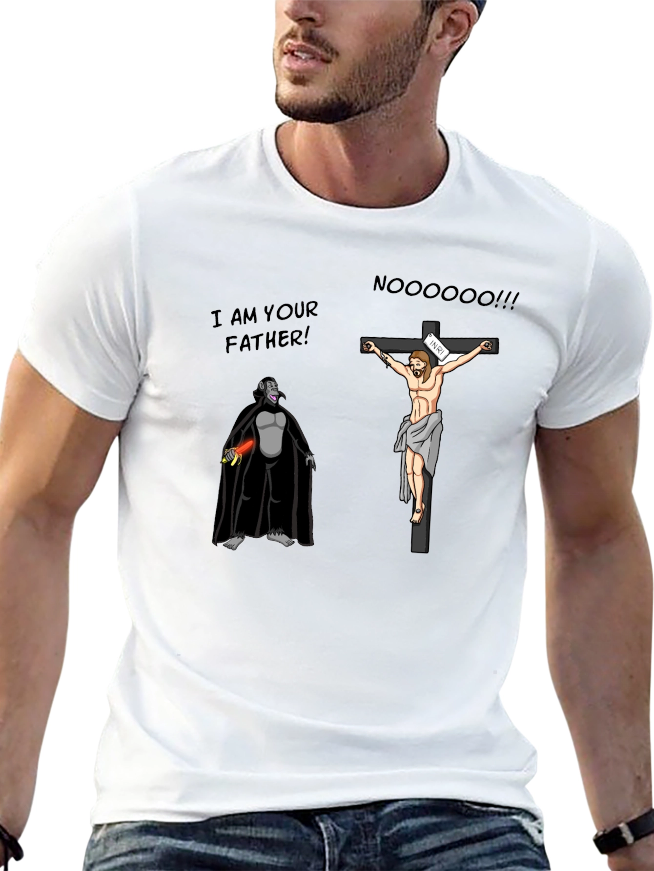 Darth Vader I Am Your Father! Funny Graphic T-Shirt