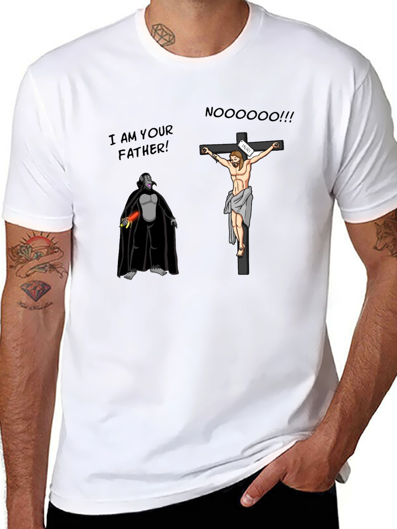 Darth Vader I Am Your Father! Funny Graphic T-Shirt