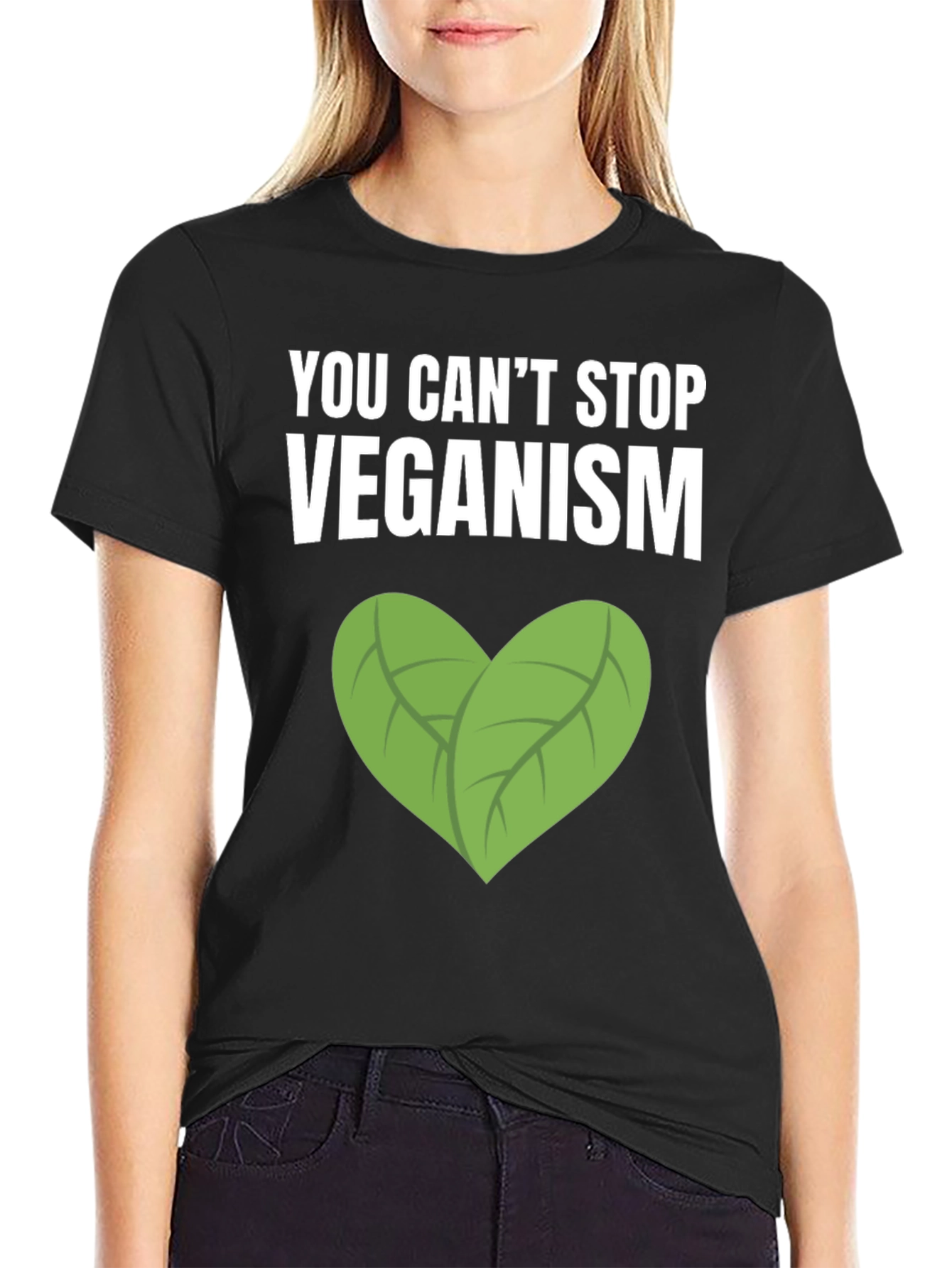 Veganism T-Shirt: You Cant Stop Veganism Graphic Tee