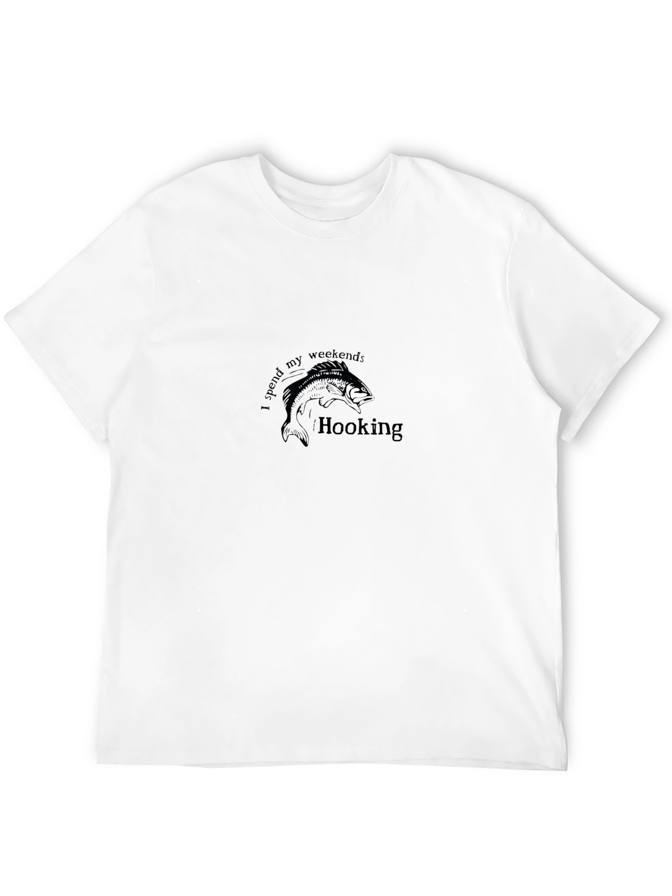 Hooking Weekends Tee - Fishing Graphic T-Shirt
