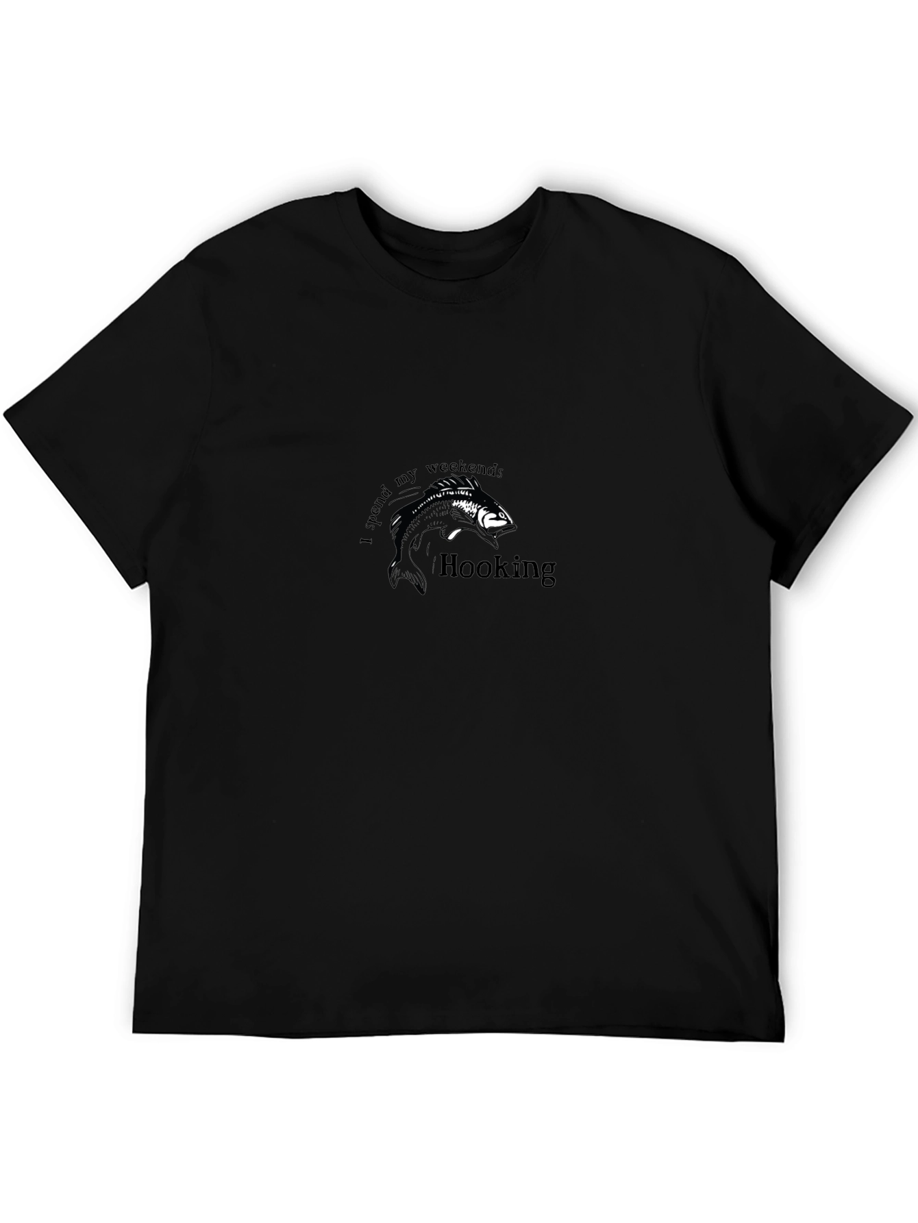 Hooking Weekends Tee - Fishing Graphic T-Shirt