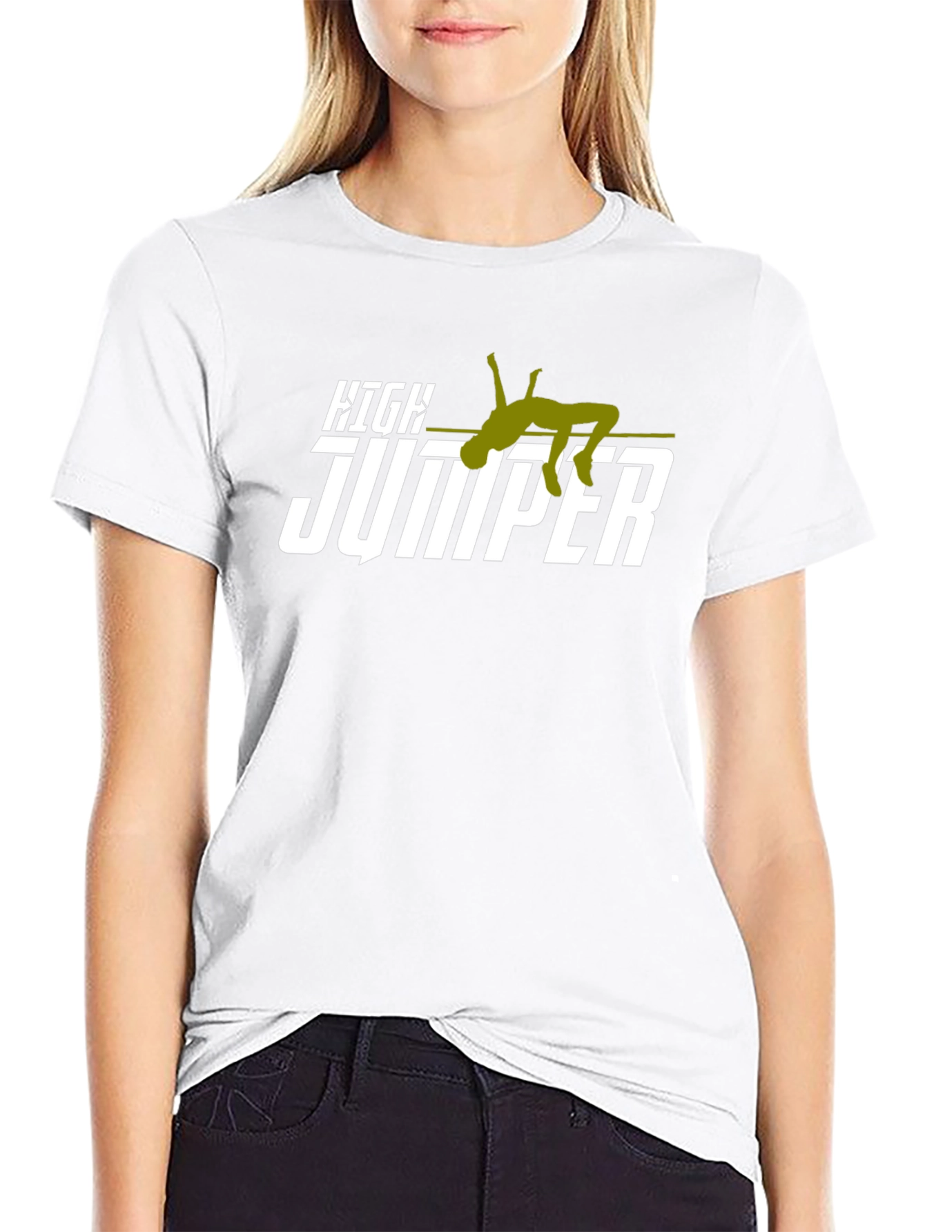 High Jumper Graphic Tee - Athletic Style