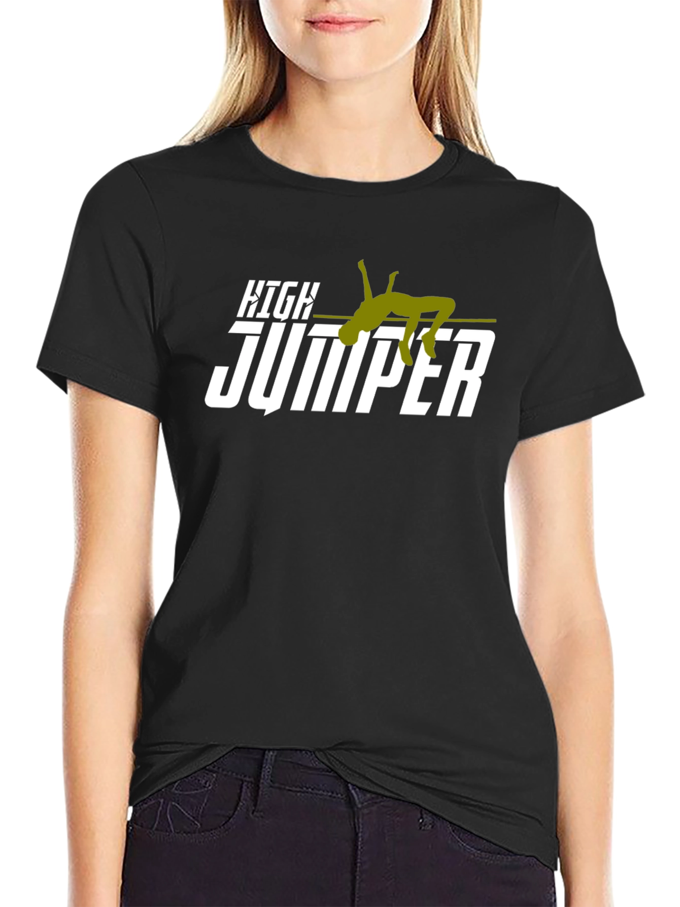 High Jumper Graphic Tee - Athletic Style