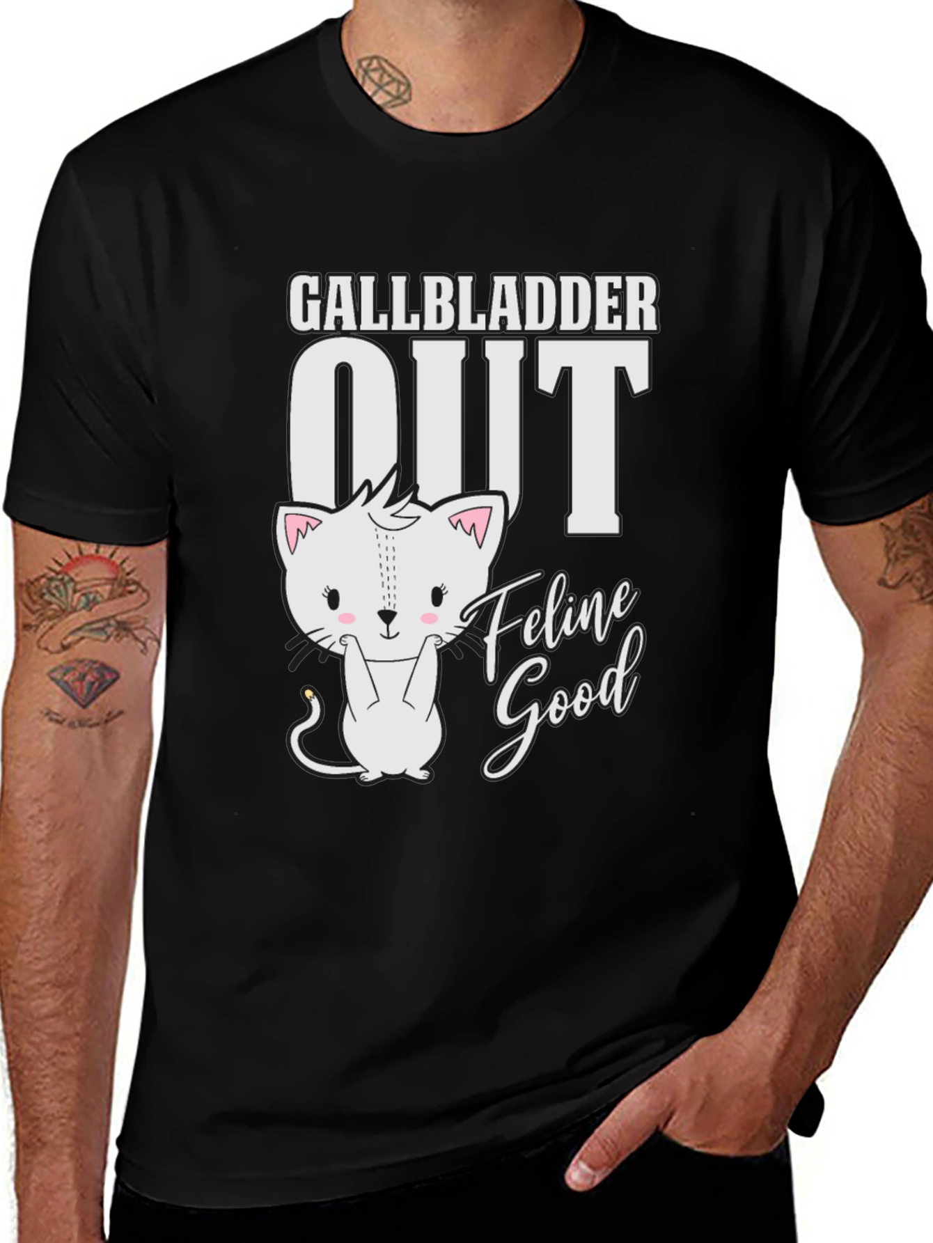 Gallbladder Out Feline Good T-Shirt