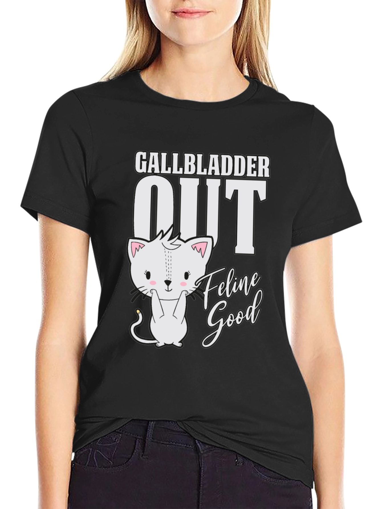 Gallbladder Out Feline Good T-Shirt