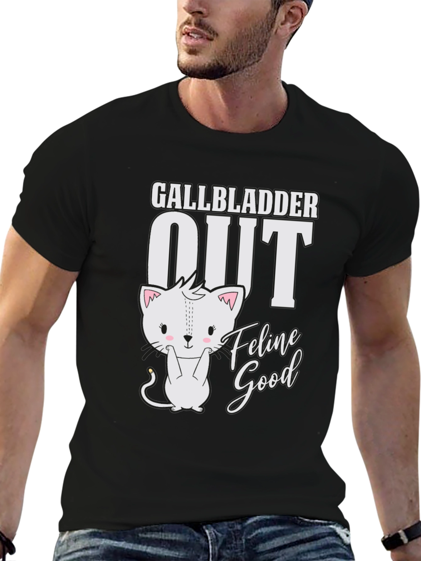 Gallbladder Out Feline Good T-Shirt