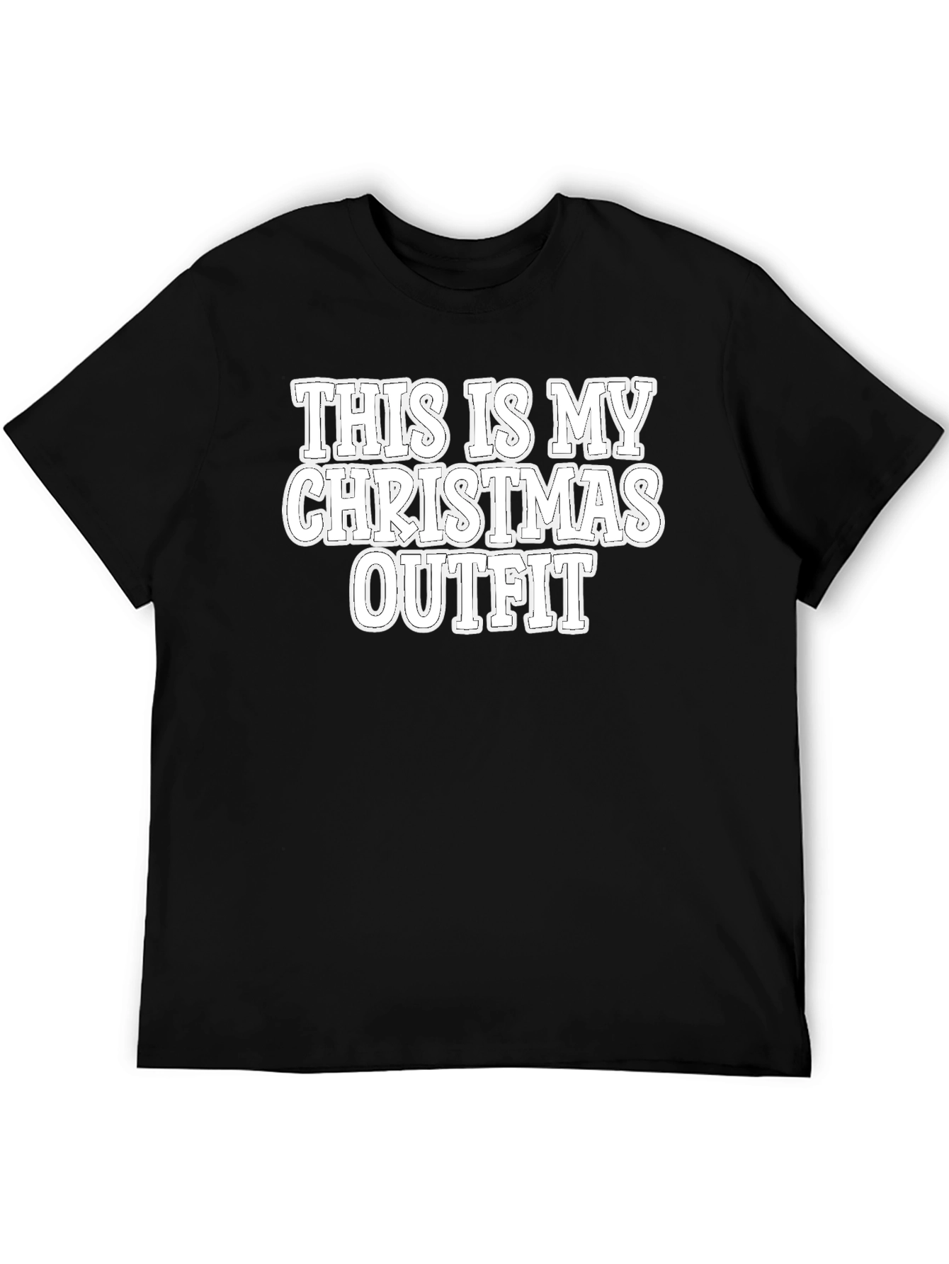 Funny Christmas Outfit T-Shirt - Holiday Tee
