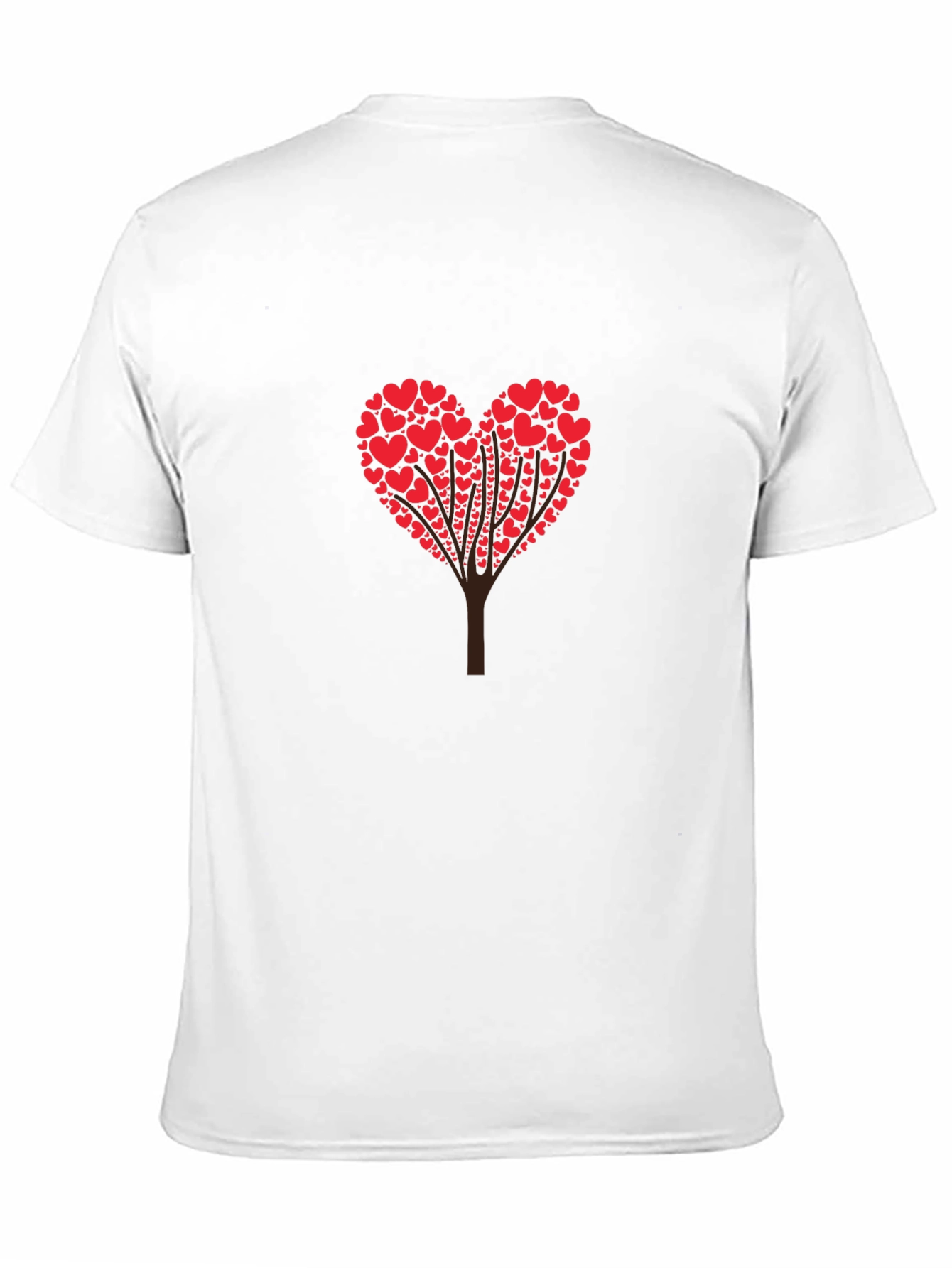 Heart Tree Graphic Tee - Love in Bloom T-Shirt