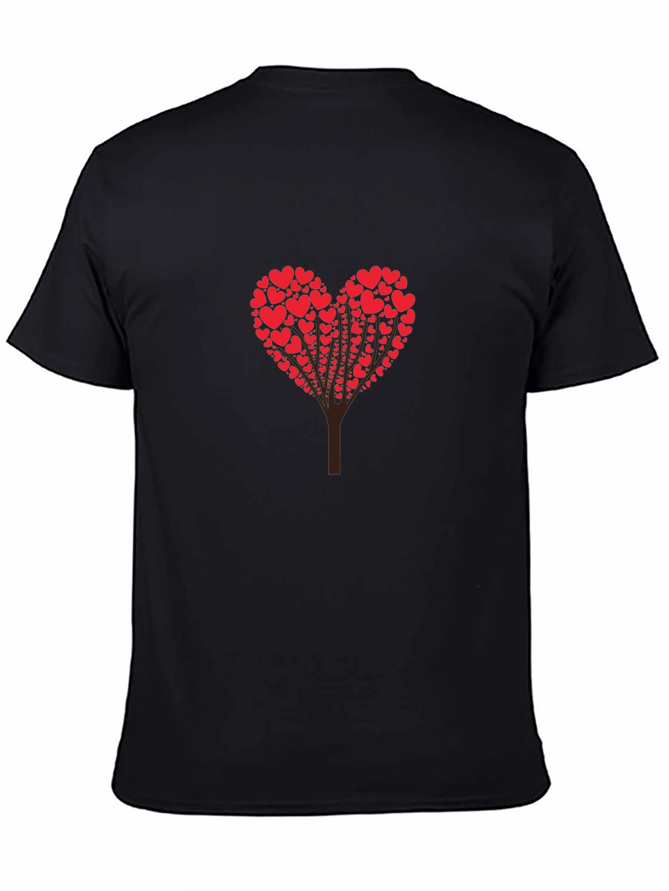 Heart Tree Graphic Tee - Love in Bloom T-Shirt
