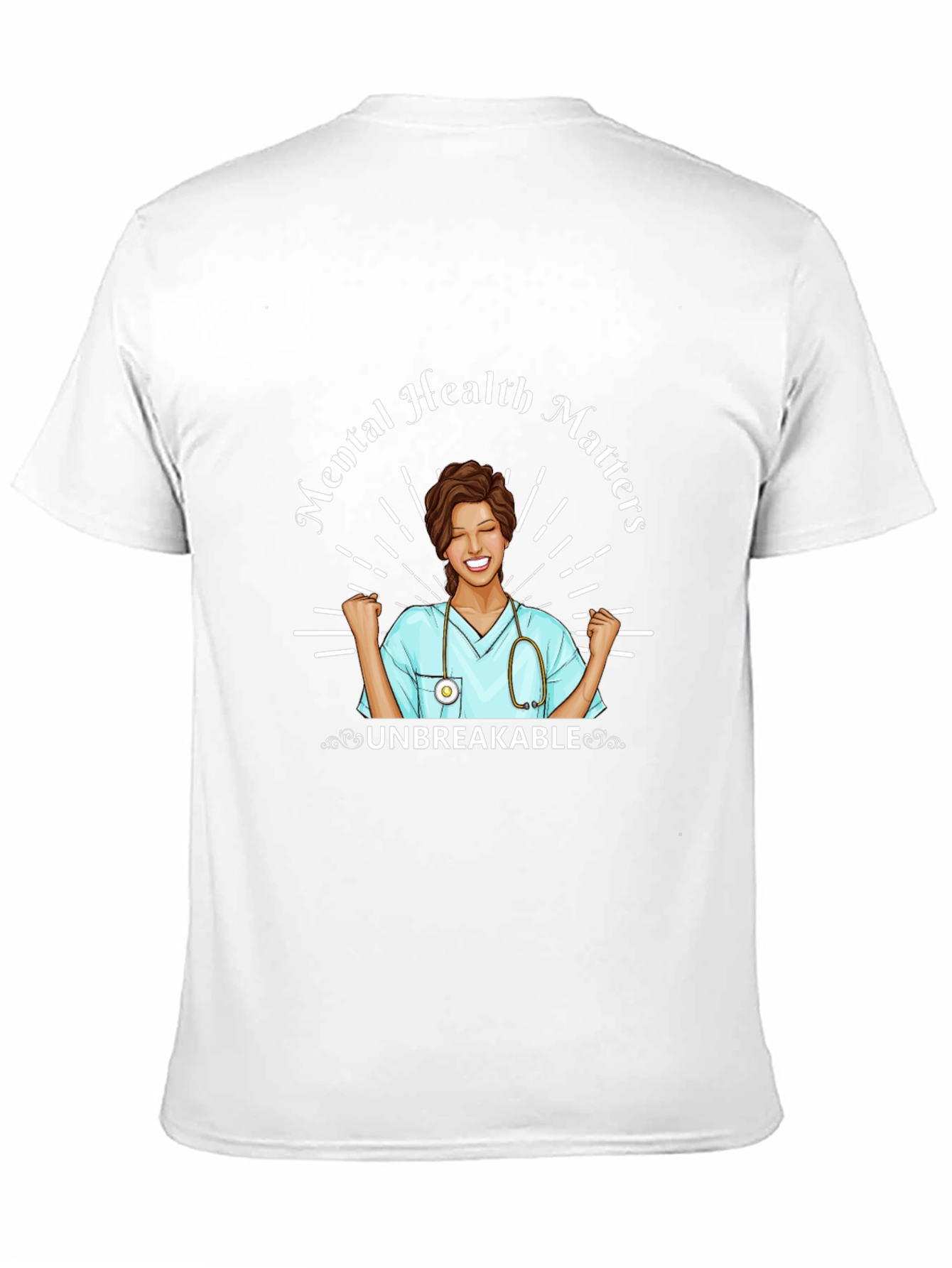 Mental Health Matters Nurse Graphic T-Shirt