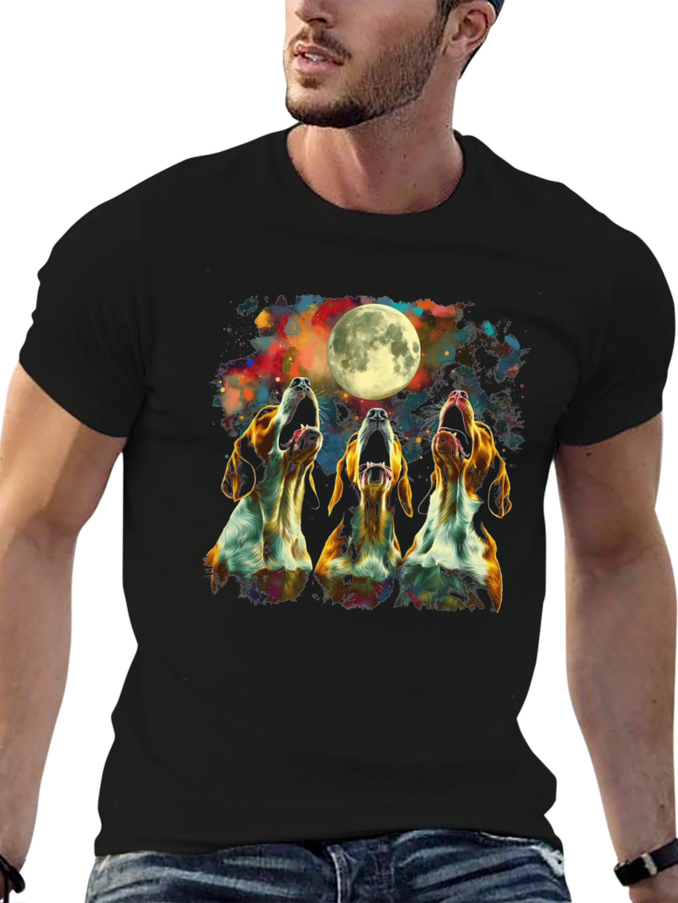 Howling Hounds Moon T-Shirt