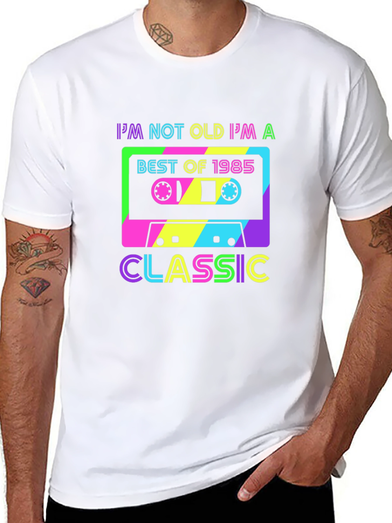 Retro 1985 Cassette Tape Classic T-Shirt