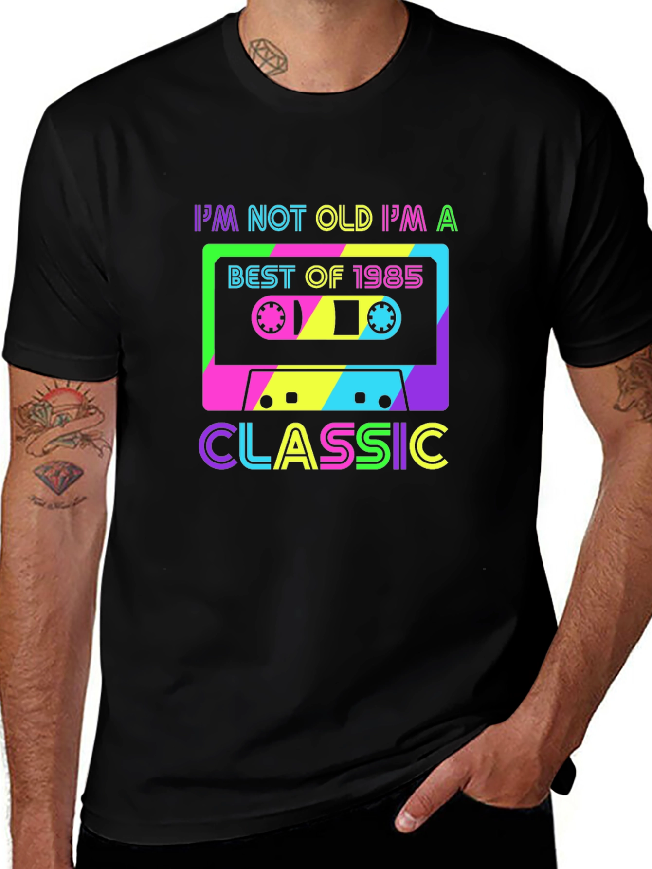 Retro 1985 Cassette Tape Classic T-Shirt
