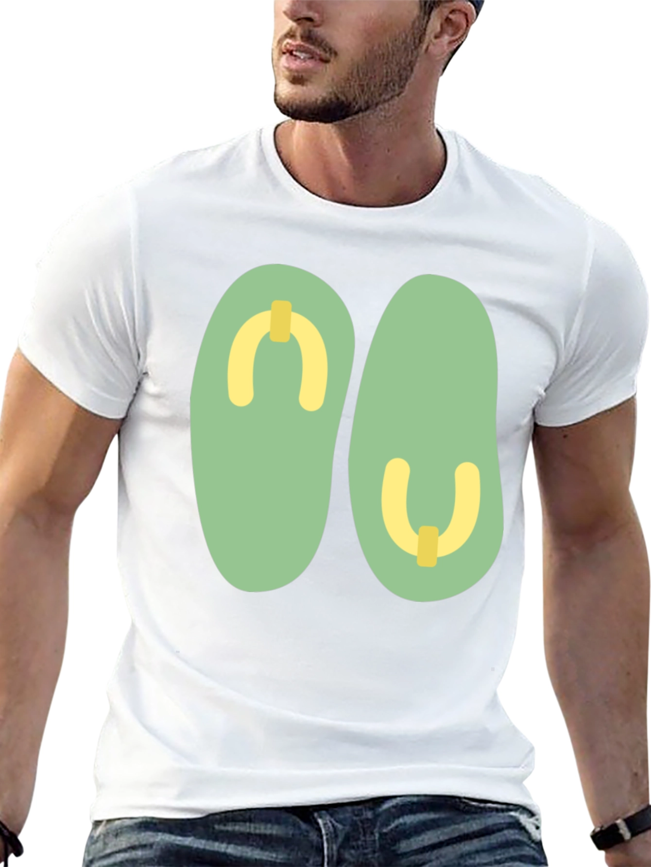 Flip Flop Graphic Tee - Summer Style