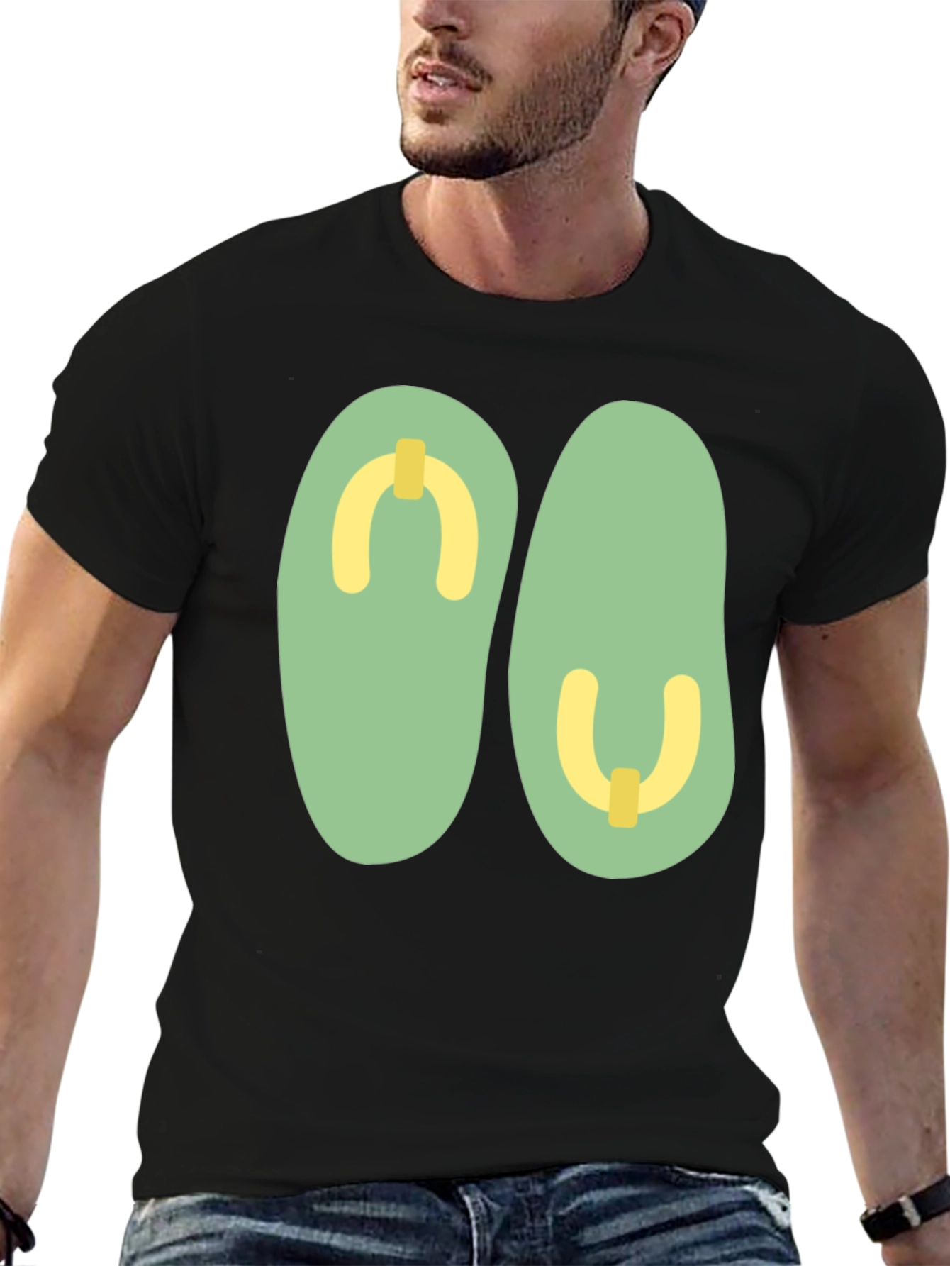 Flip Flop Graphic Tee - Summer Style