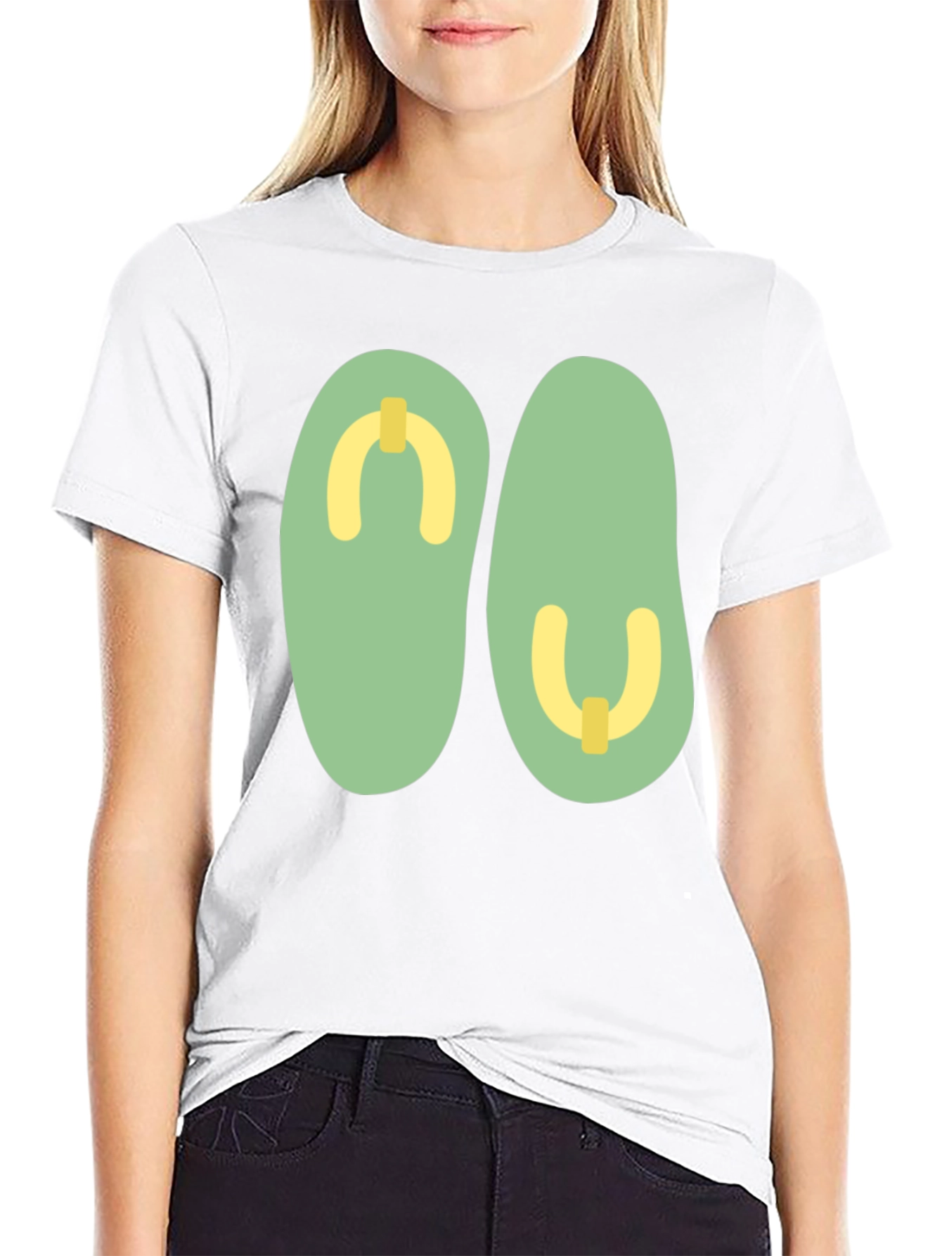 Flip Flop Graphic Tee - Summer Style