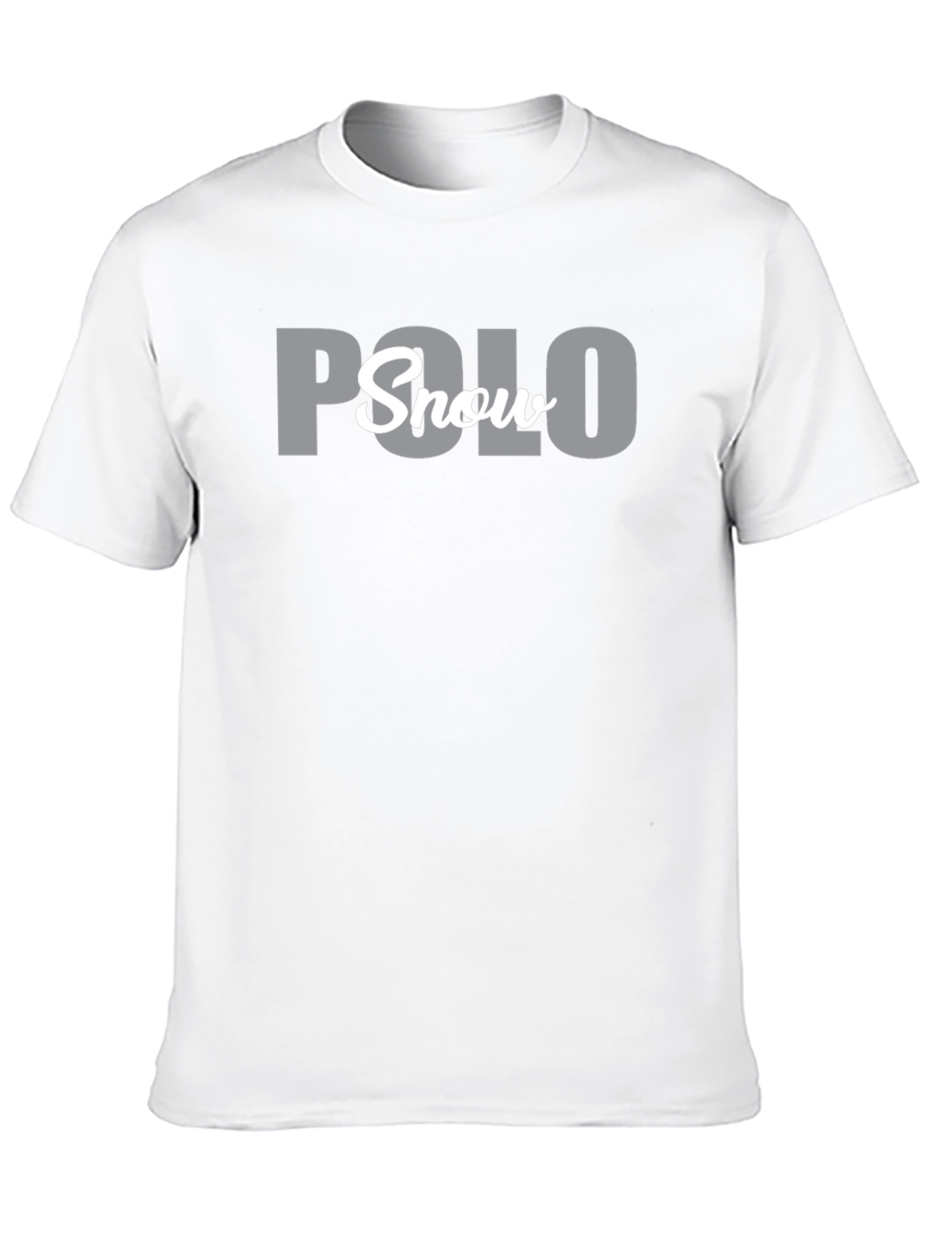 Polo Snow Graphic Print Crew Neck T-Shirt