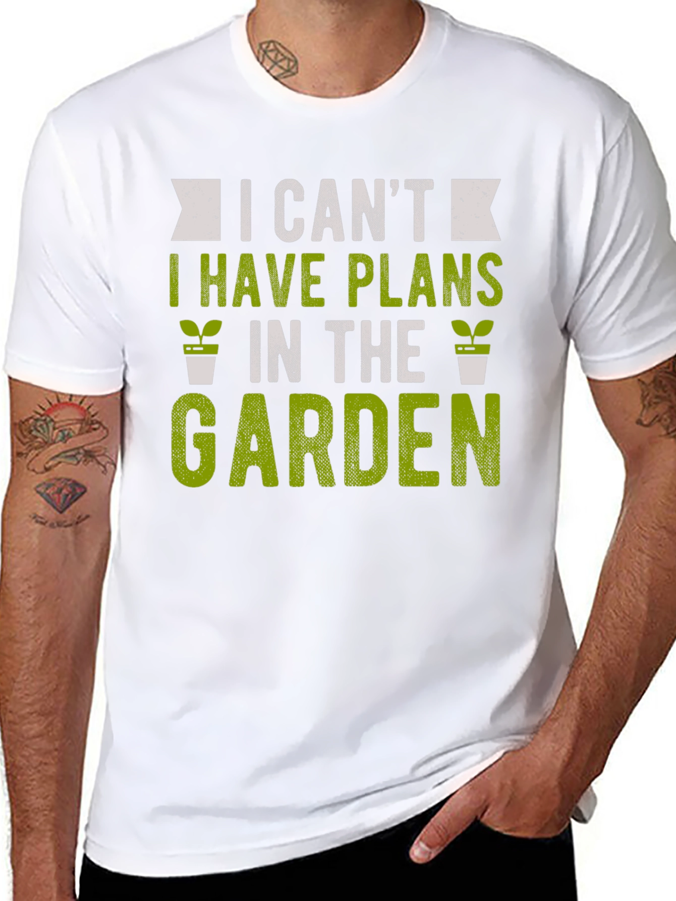 Gardening T-Shirt: I Cant Garden Plans