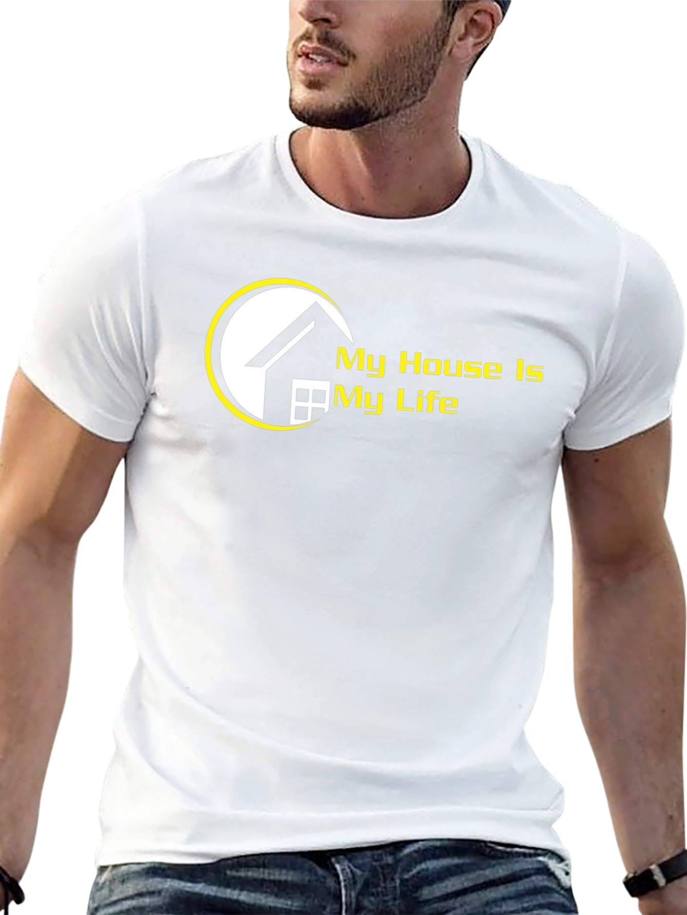 My House is My Life T-Shirt - Black