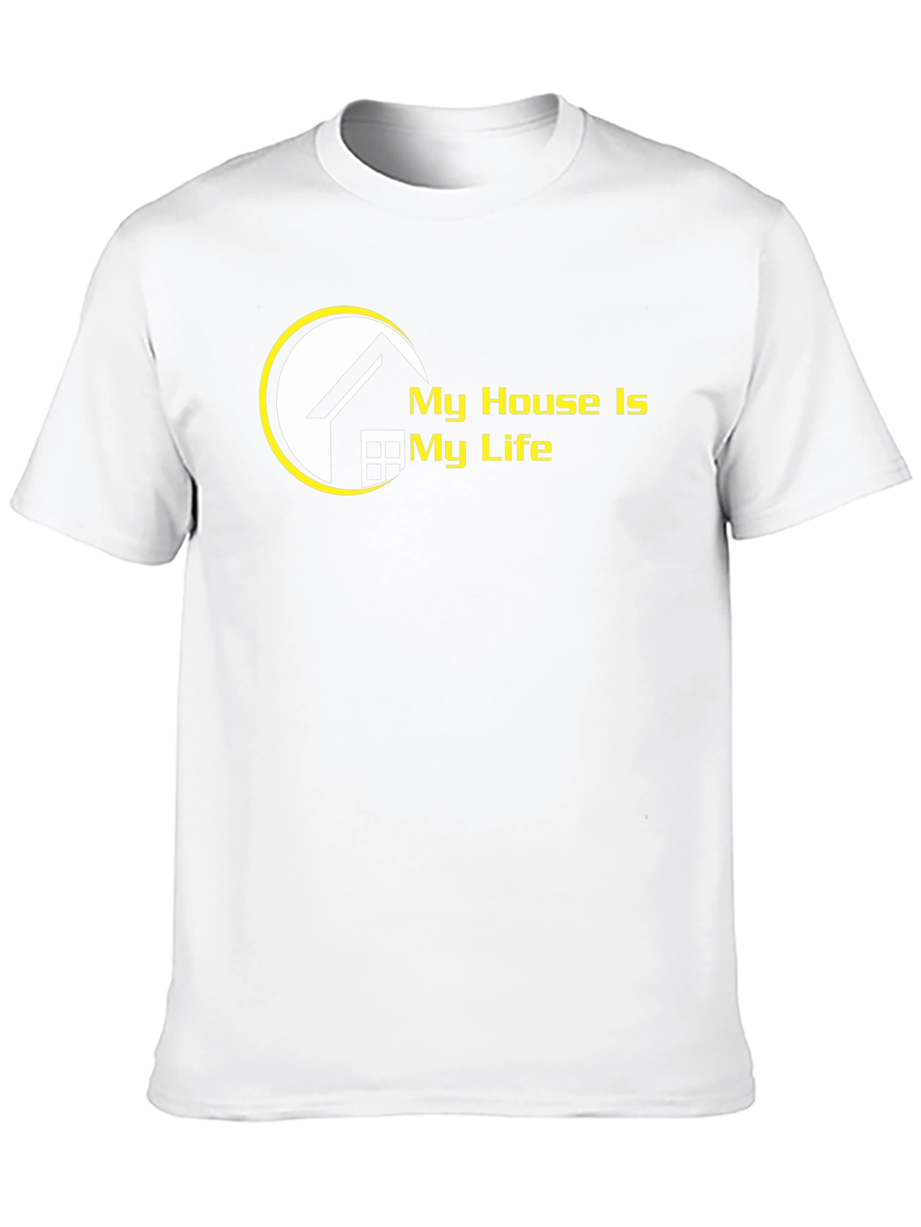 My House is My Life T-Shirt - Black