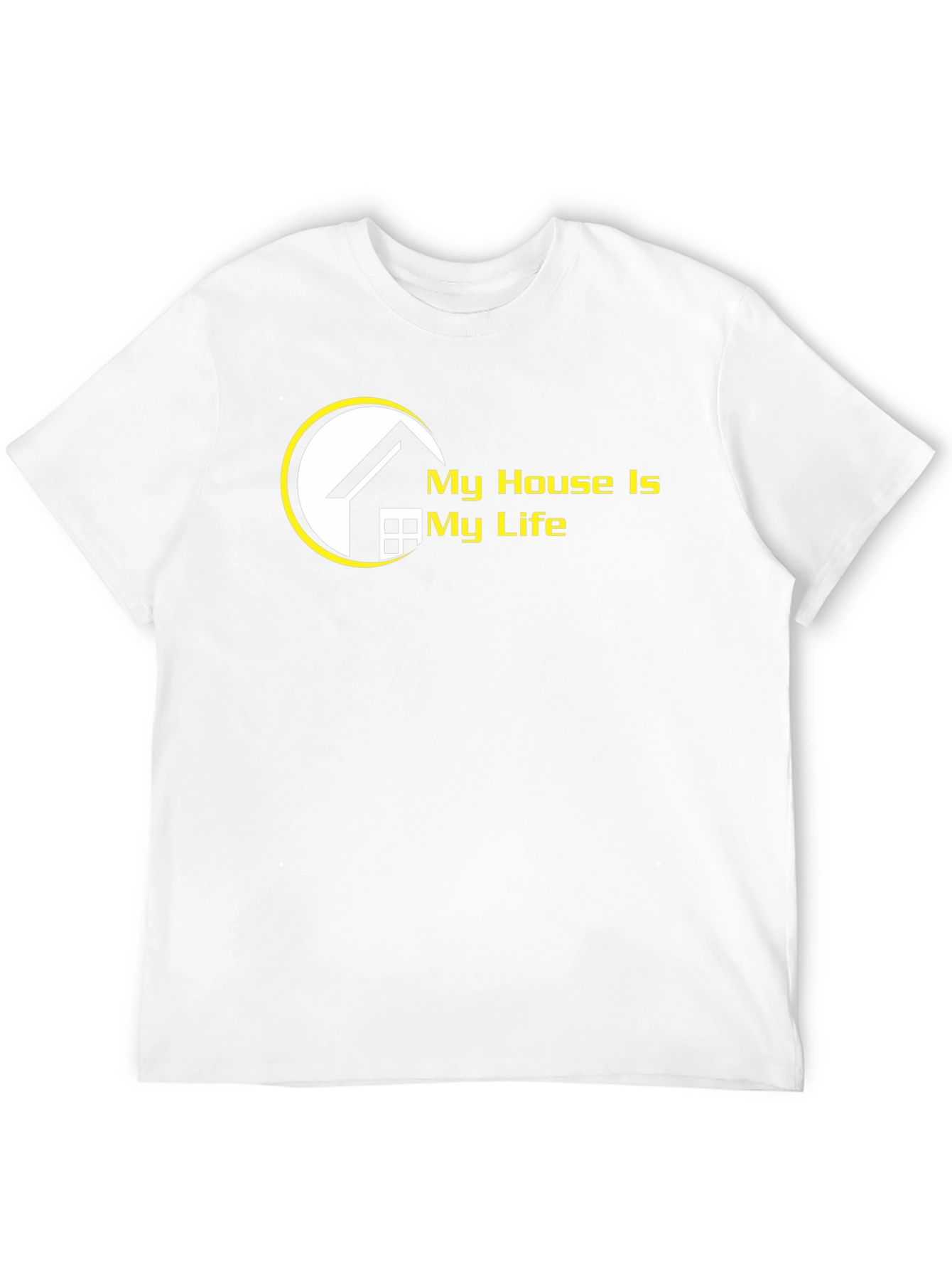 My House is My Life T-Shirt - Black