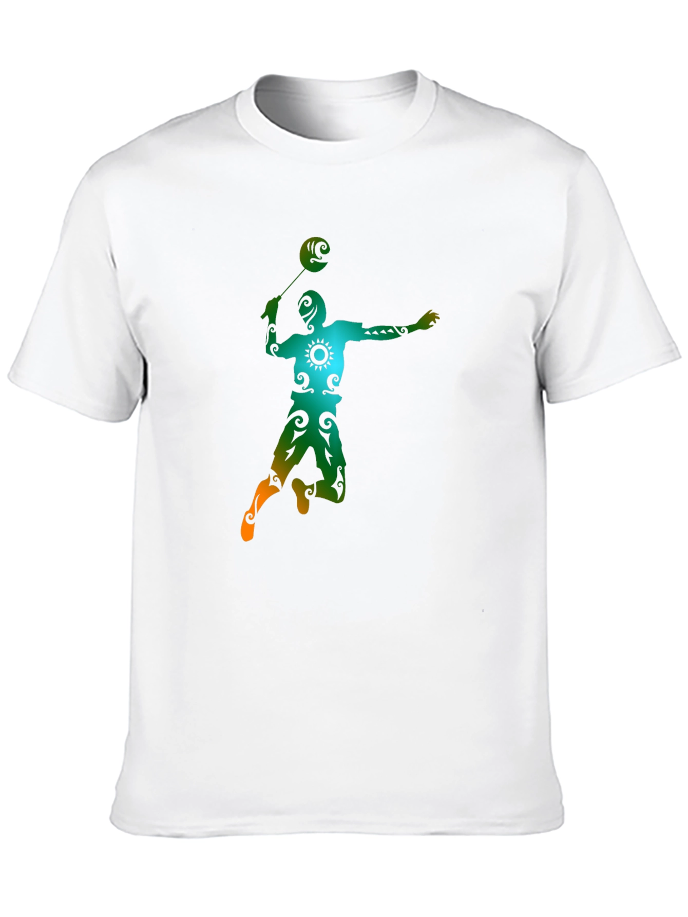 Volleyball Player Graphic Tee - Sporty Black T-Shirt