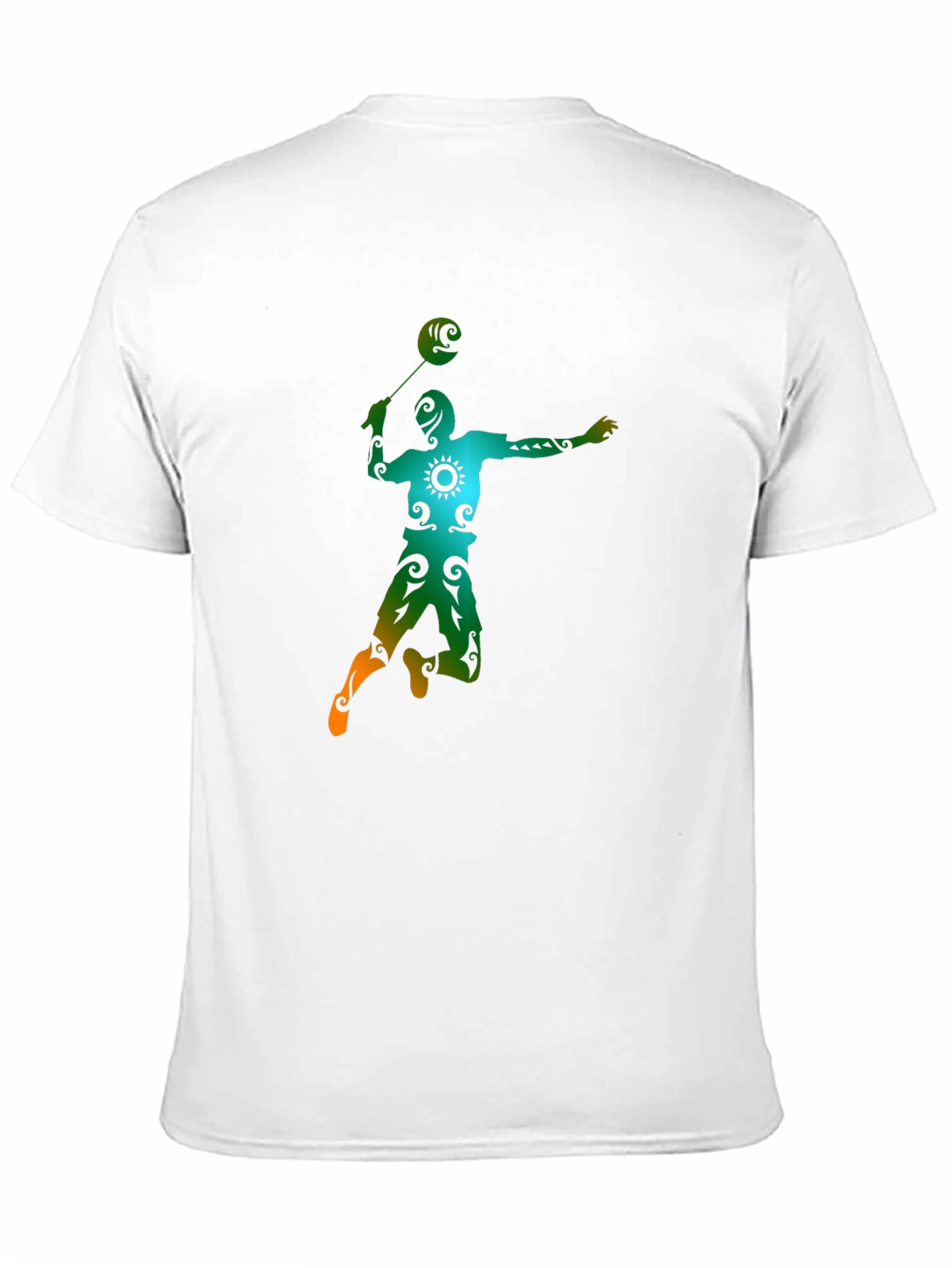 Volleyball Player Graphic Tee - Sporty Black T-Shirt