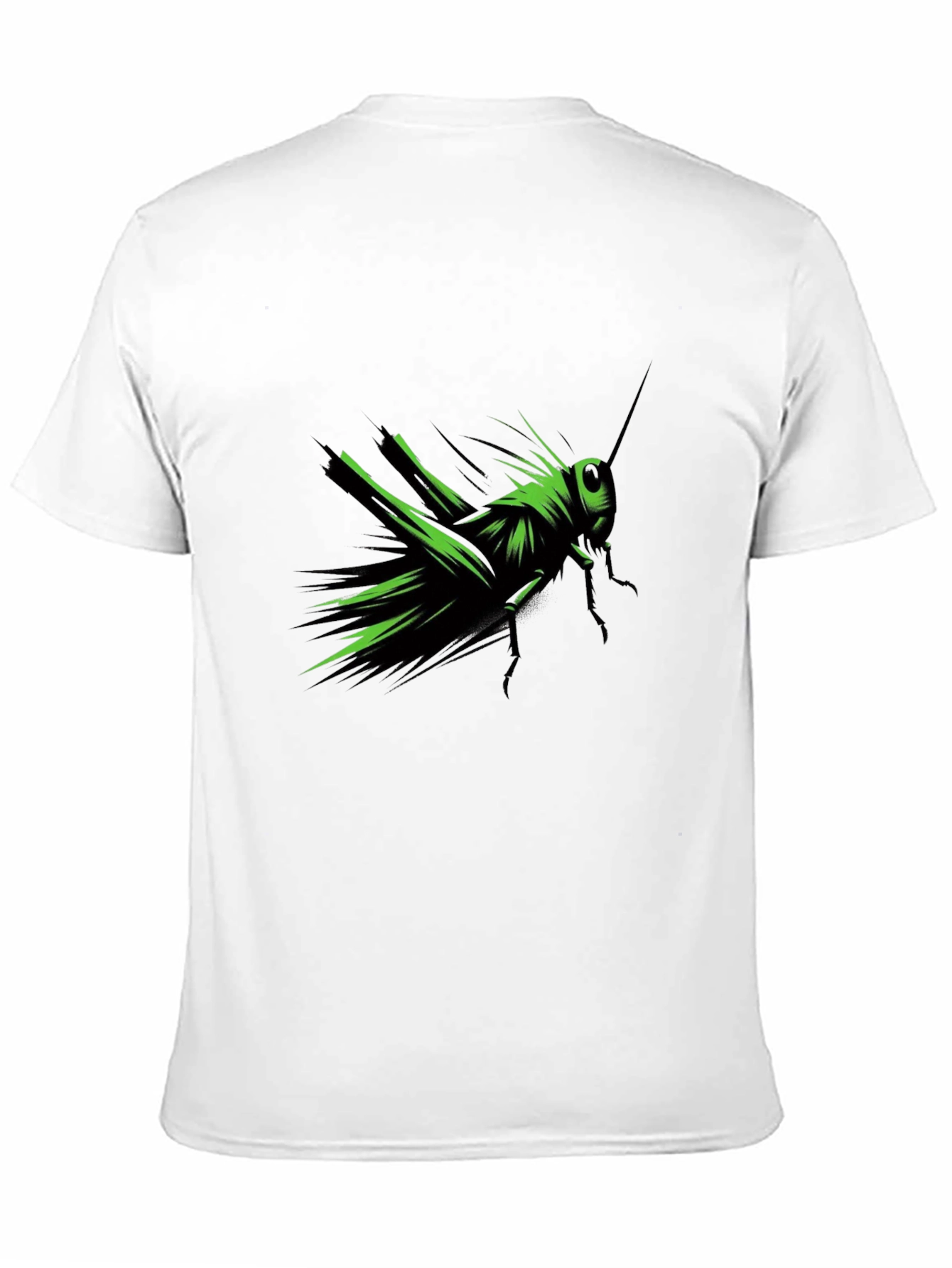 Grasshopper Graphic Black T-Shirt
