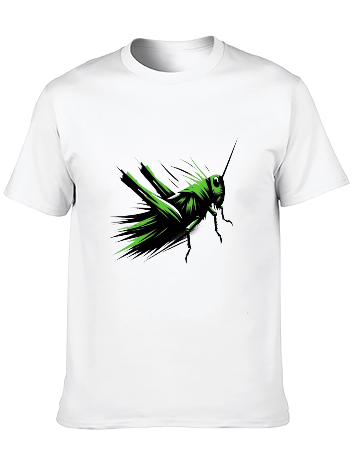 Grasshopper Graphic Black T-Shirt