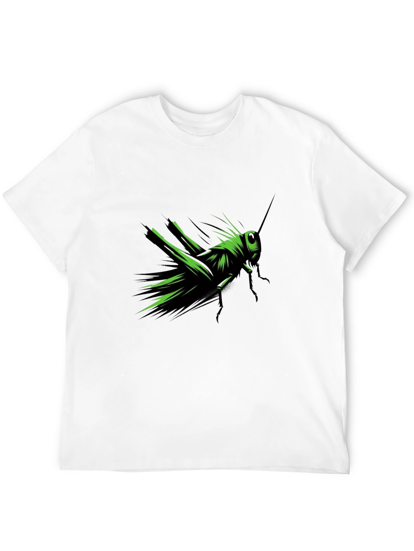 Grasshopper Graphic Black T-Shirt