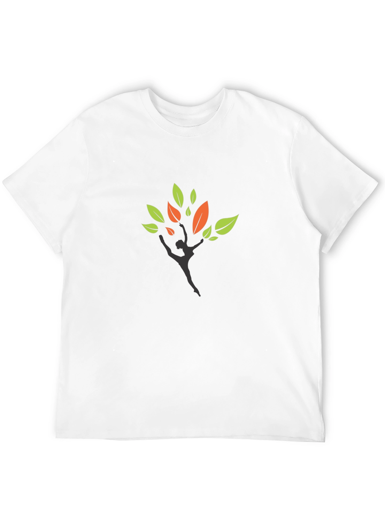 Nature Dancer Graphic Black T-Shirt