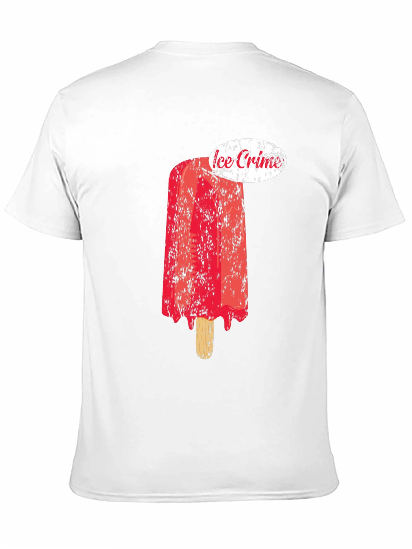 Ice Crime Graphic Tee - Cool Summer Style