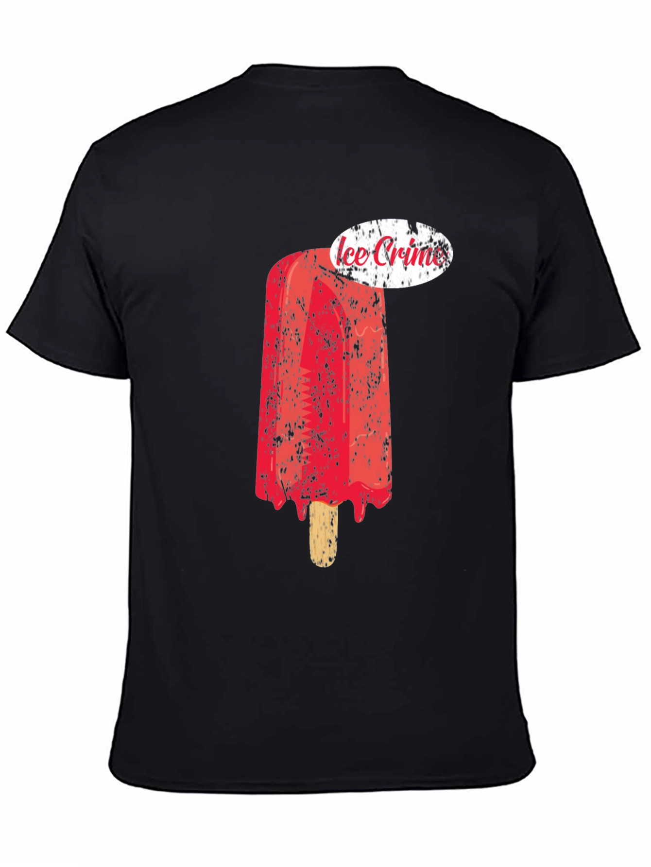 Ice Crime Graphic Tee - Cool Summer Style