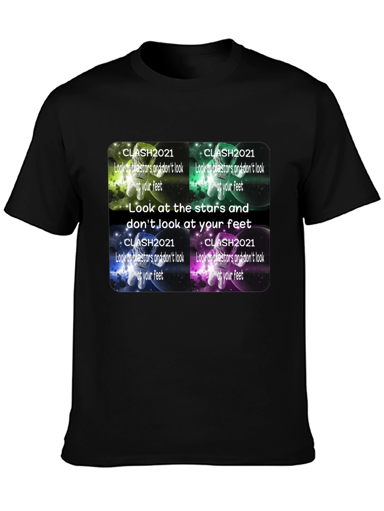Clash 2021 Starry Astronaut T-Shirt