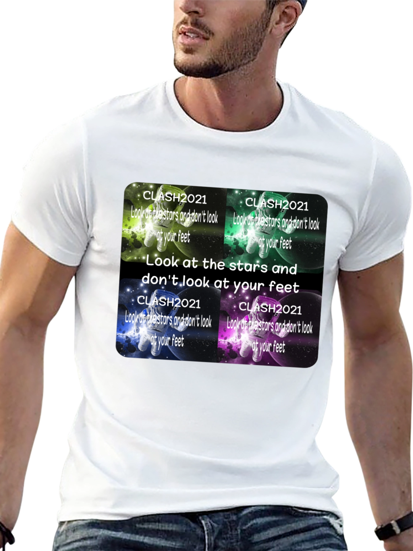 Clash 2021 Starry Astronaut T-Shirt