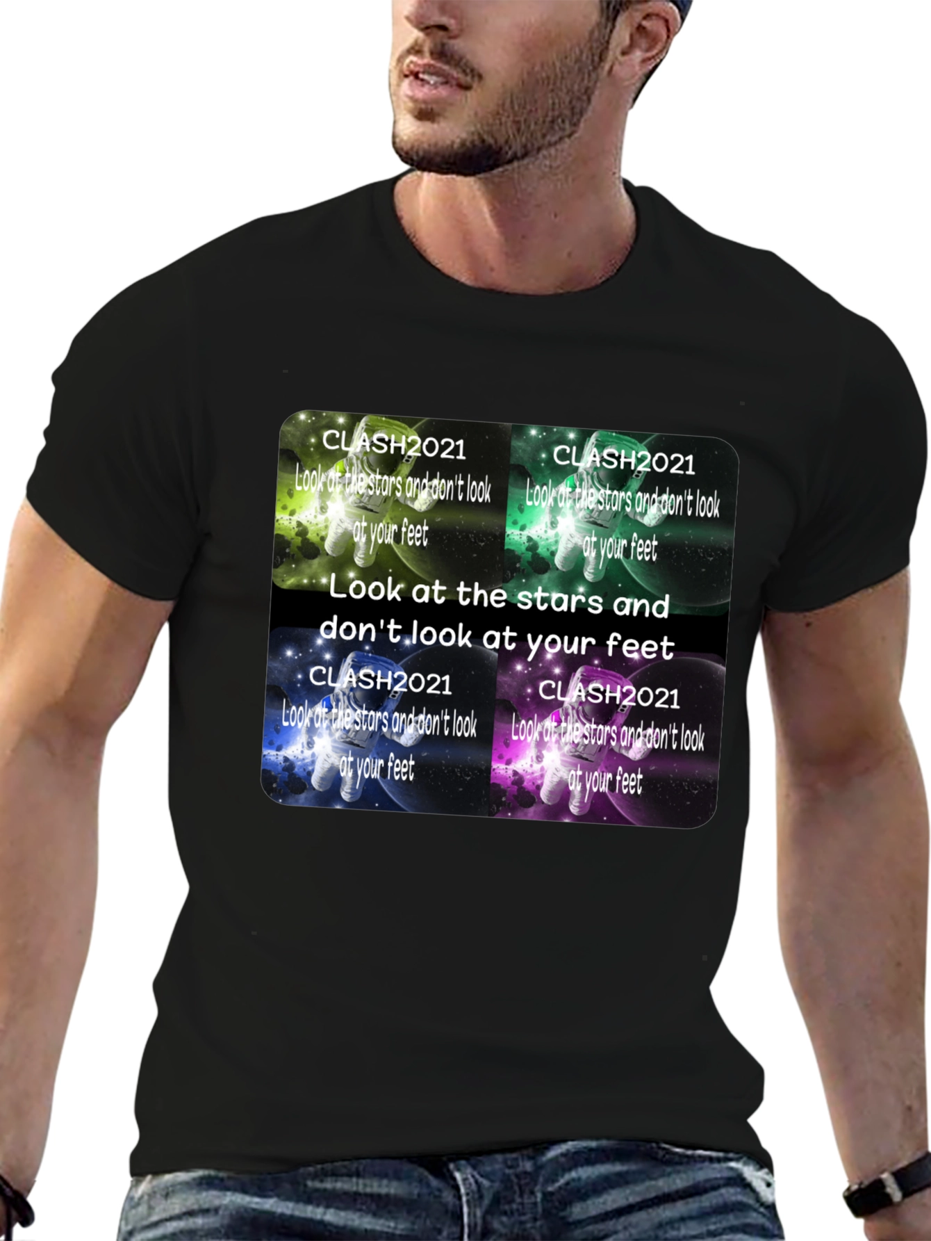 Clash 2021 Starry Astronaut T-Shirt